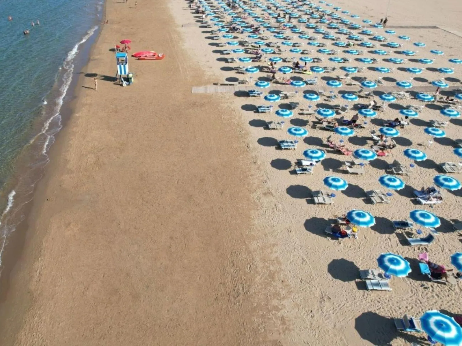 Beach in Hotel I Melograni