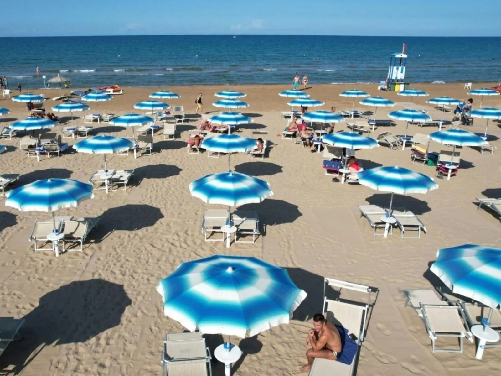 Beach in Hotel I Melograni