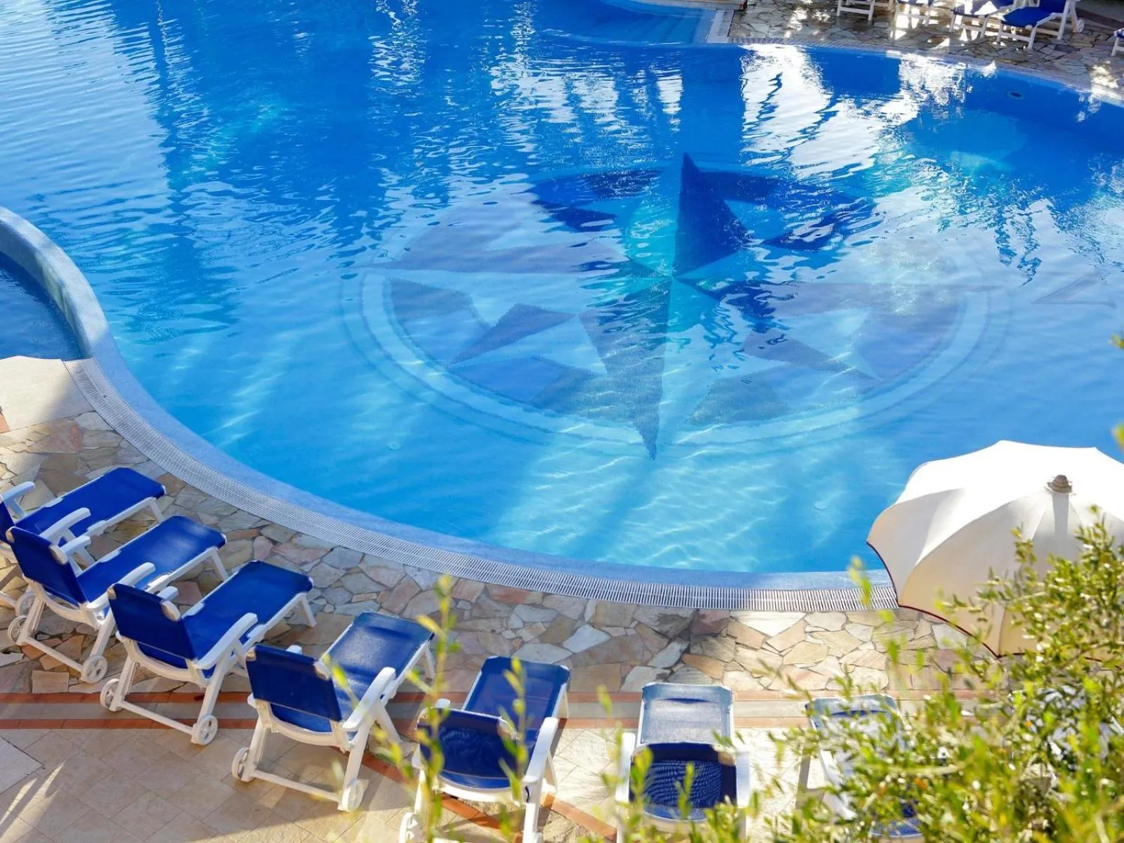 Swimming pool in Hotel I Melograni