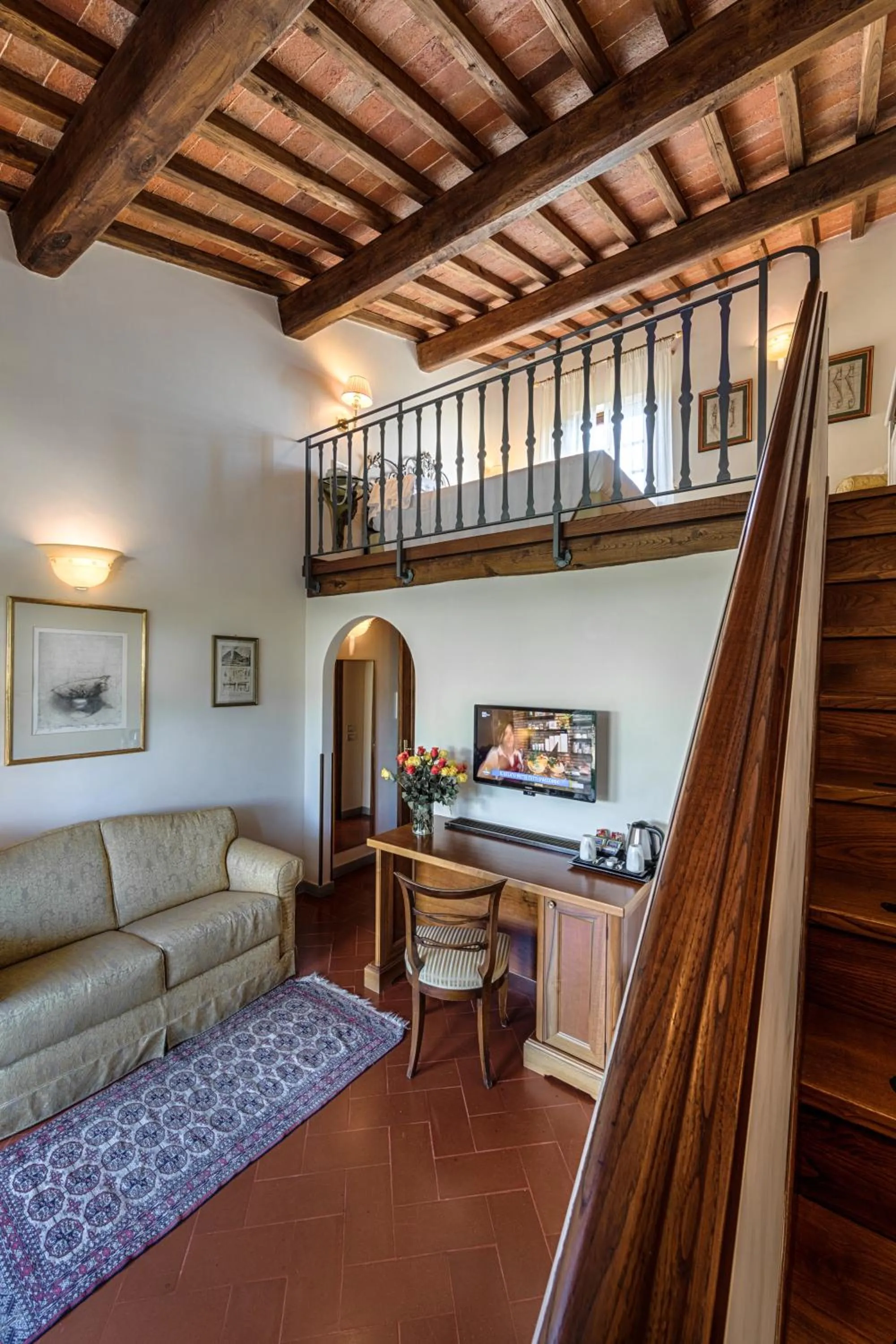 Bedroom in Villa Olmi Firenze