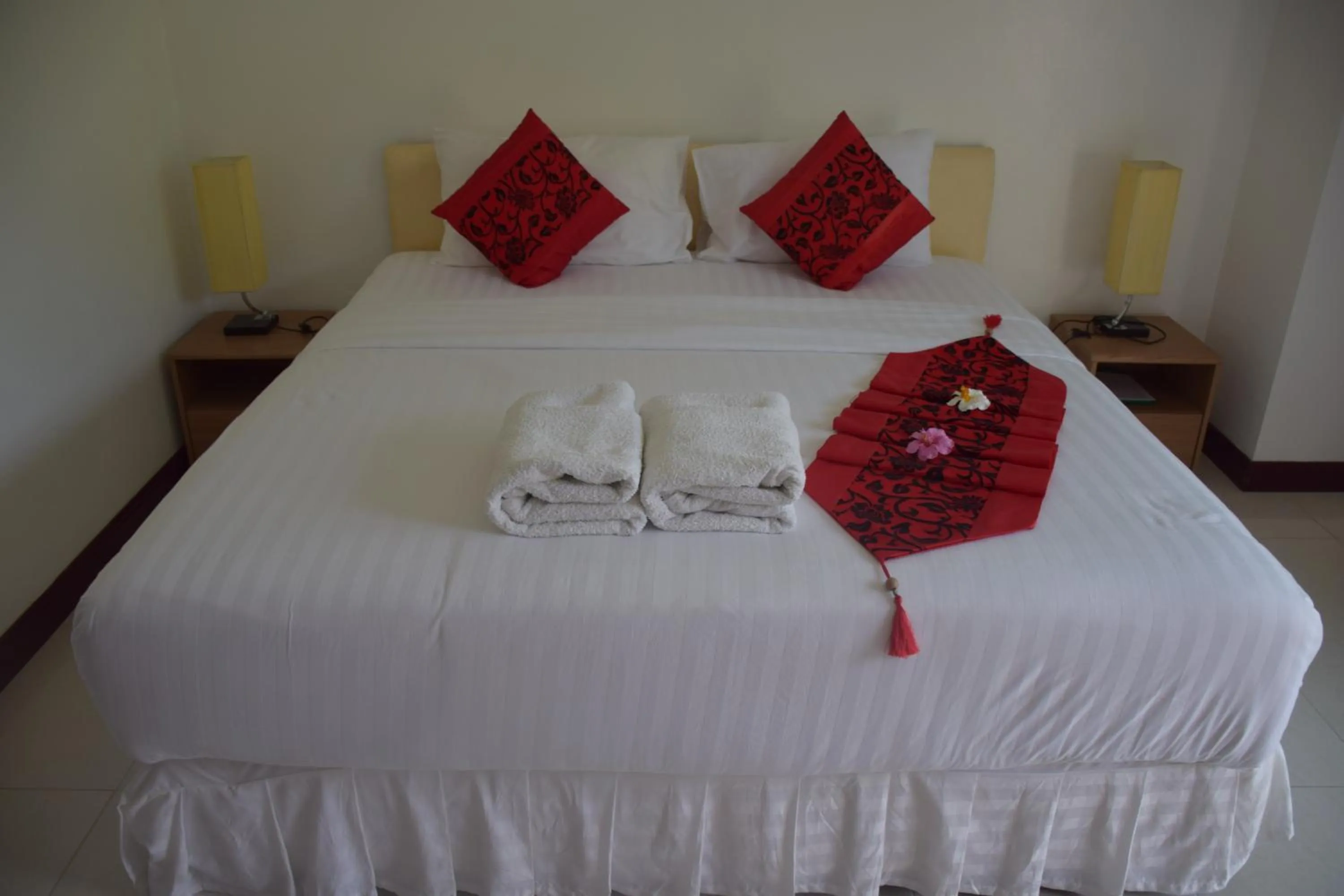 Bed in Sumali Villa
