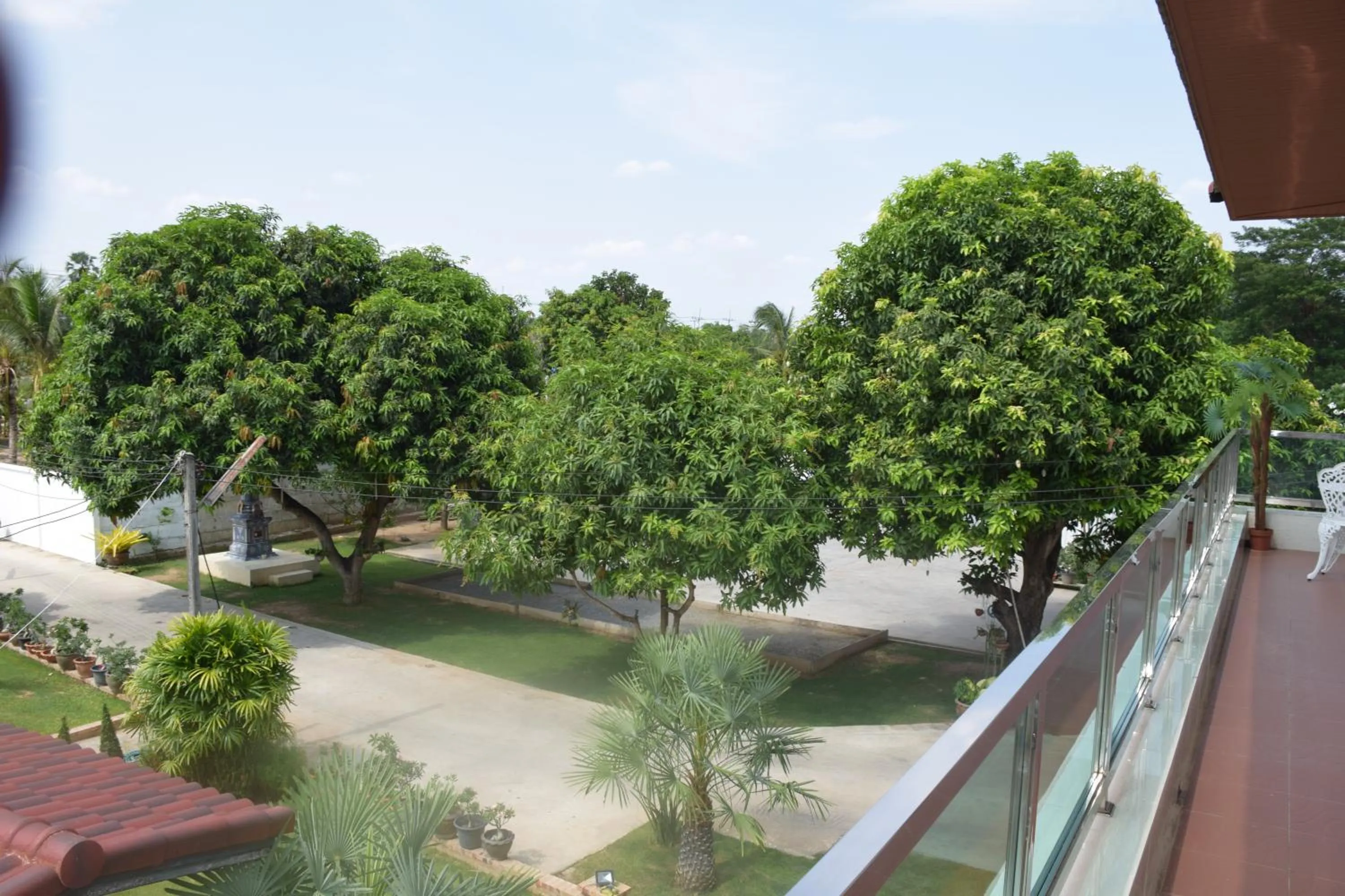 Garden view in Sumali Villa