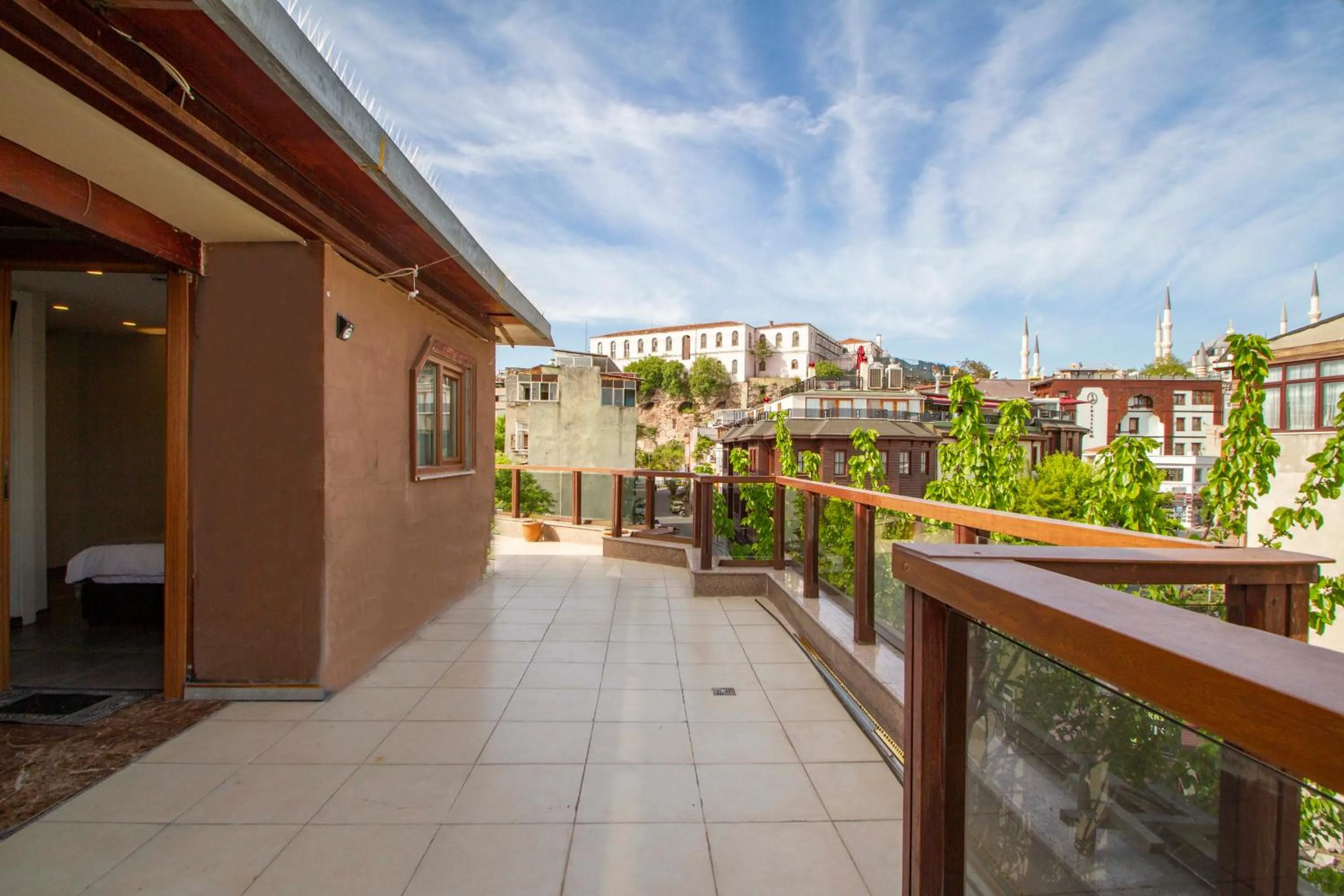 Balcony/Terrace in Turna HOTEL