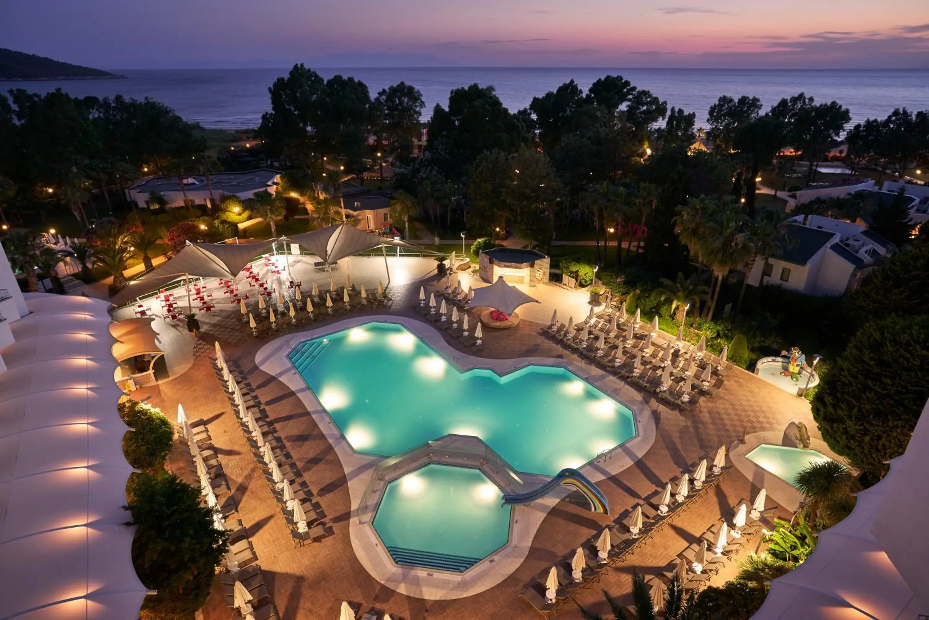 Bird's eye view in Richmond Ephesus Resort - All Inclusive Bird's eye view in Richmond Ephesus Resort - All Inclusive