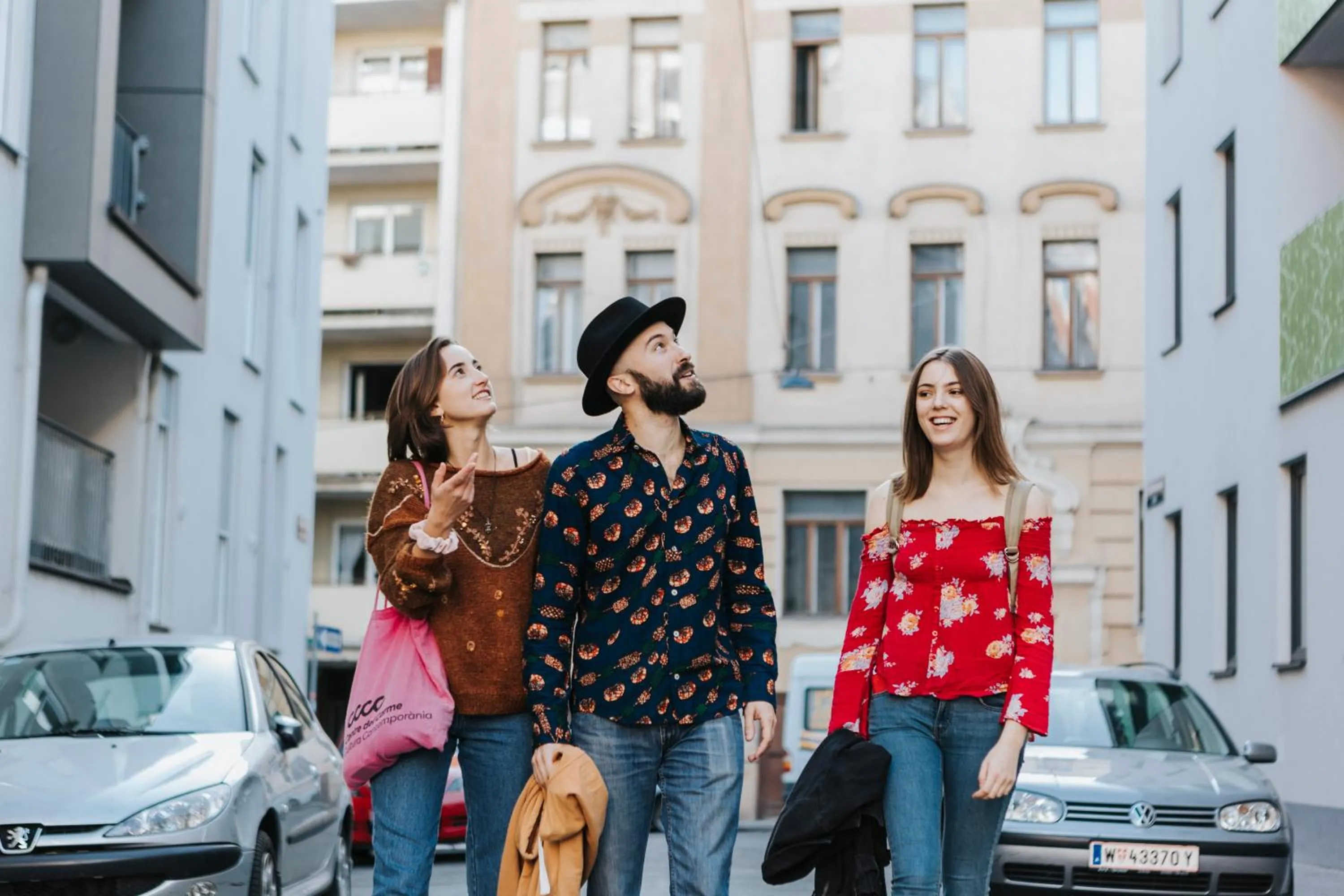 People in Vienna Hostel Ruthensteiner