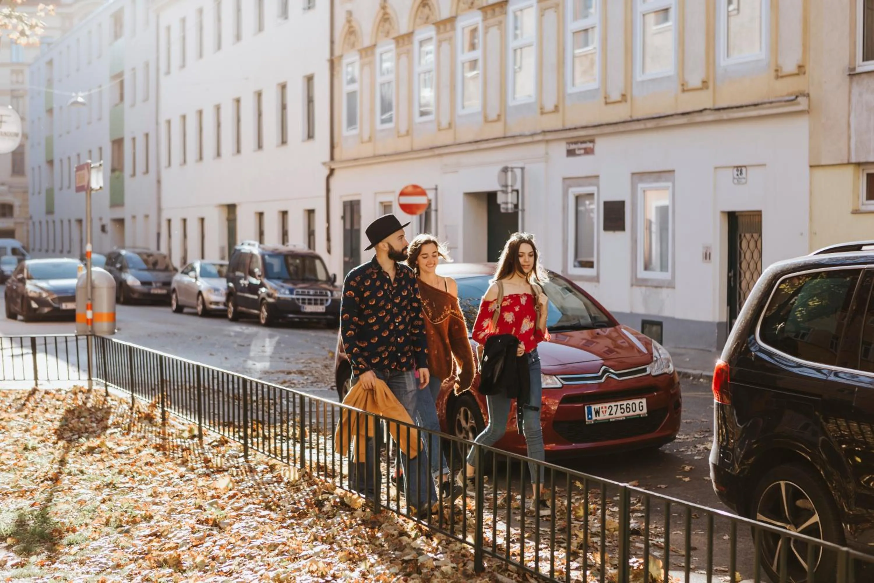 People in Vienna Hostel Ruthensteiner