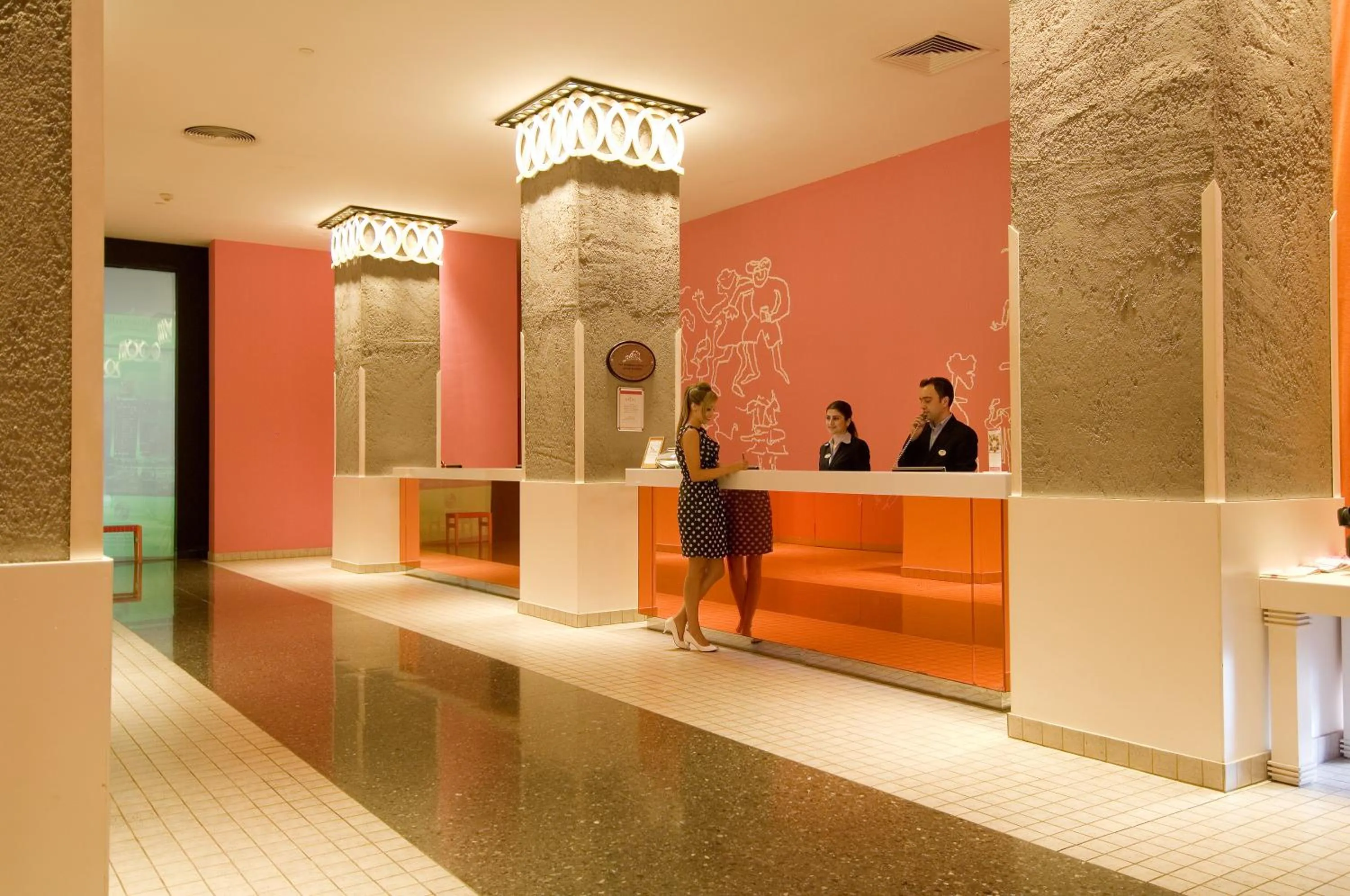 Lobby or reception in The Marmara Antalya
