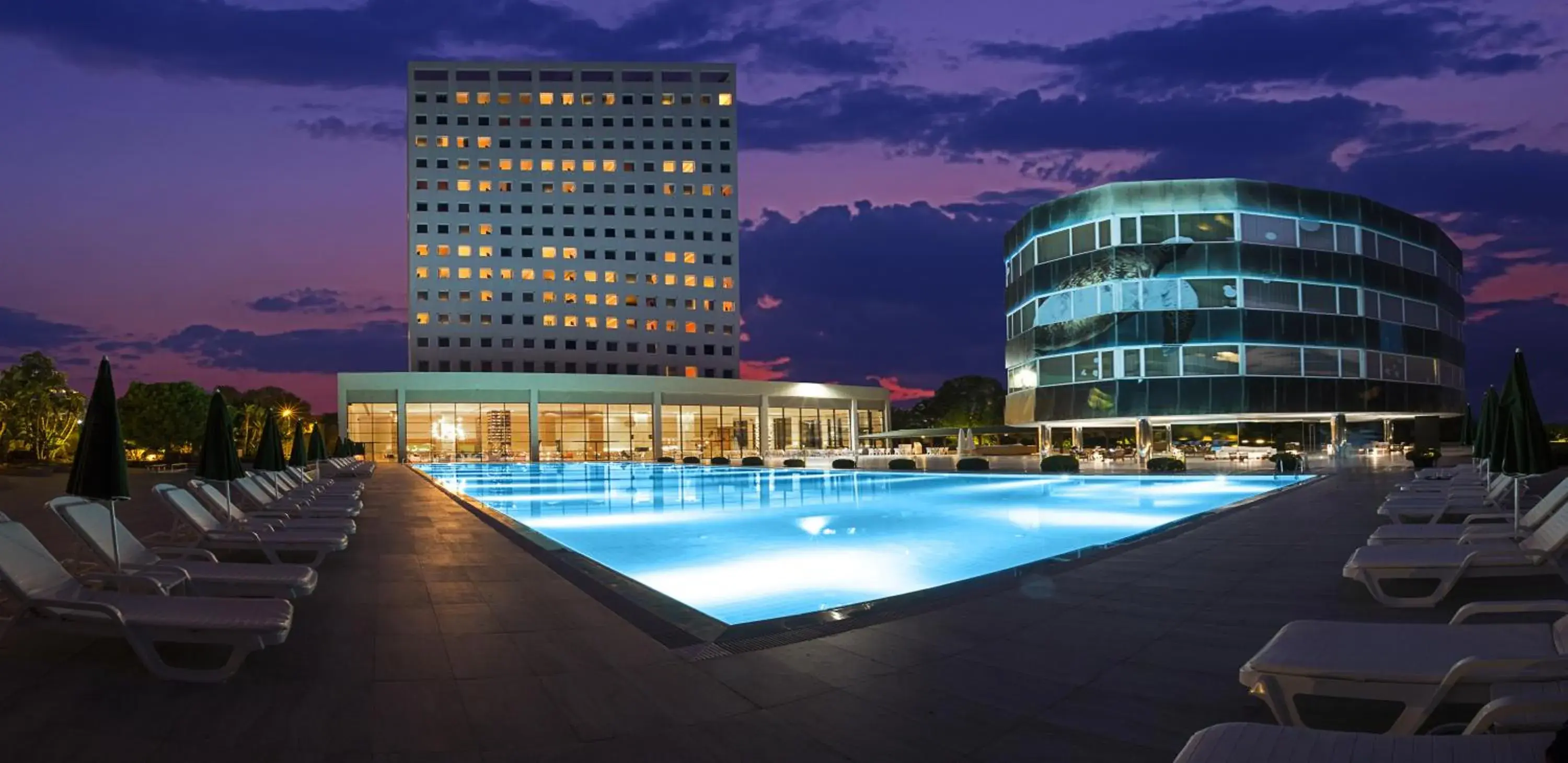 Property building, Swimming Pool in The Marmara Antalya