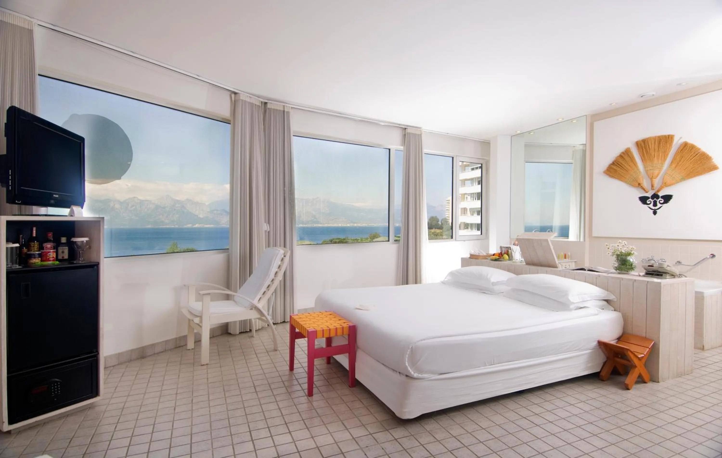 Decorative detail, Bed in The Marmara Antalya