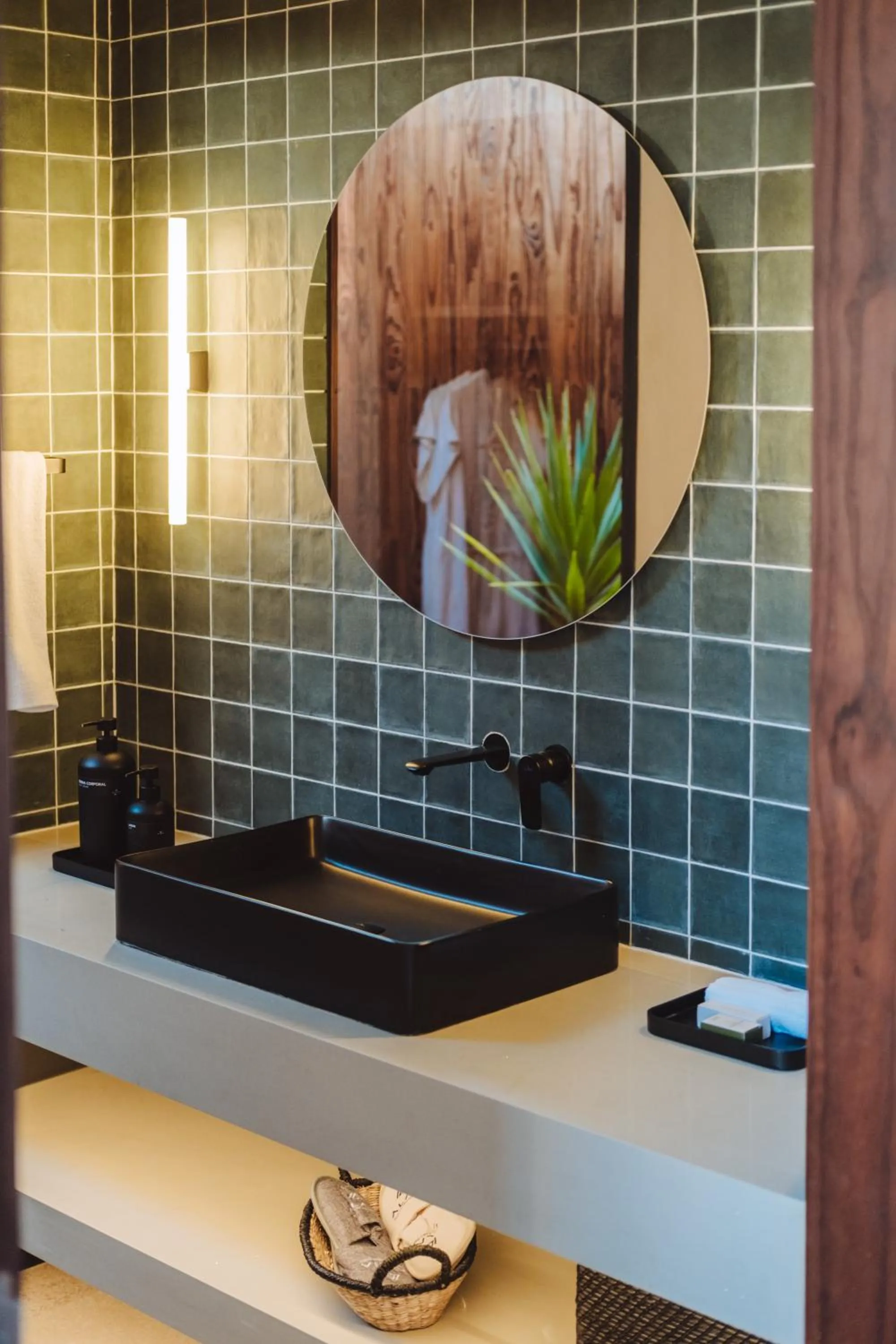 Bathroom in Hotel Alaia