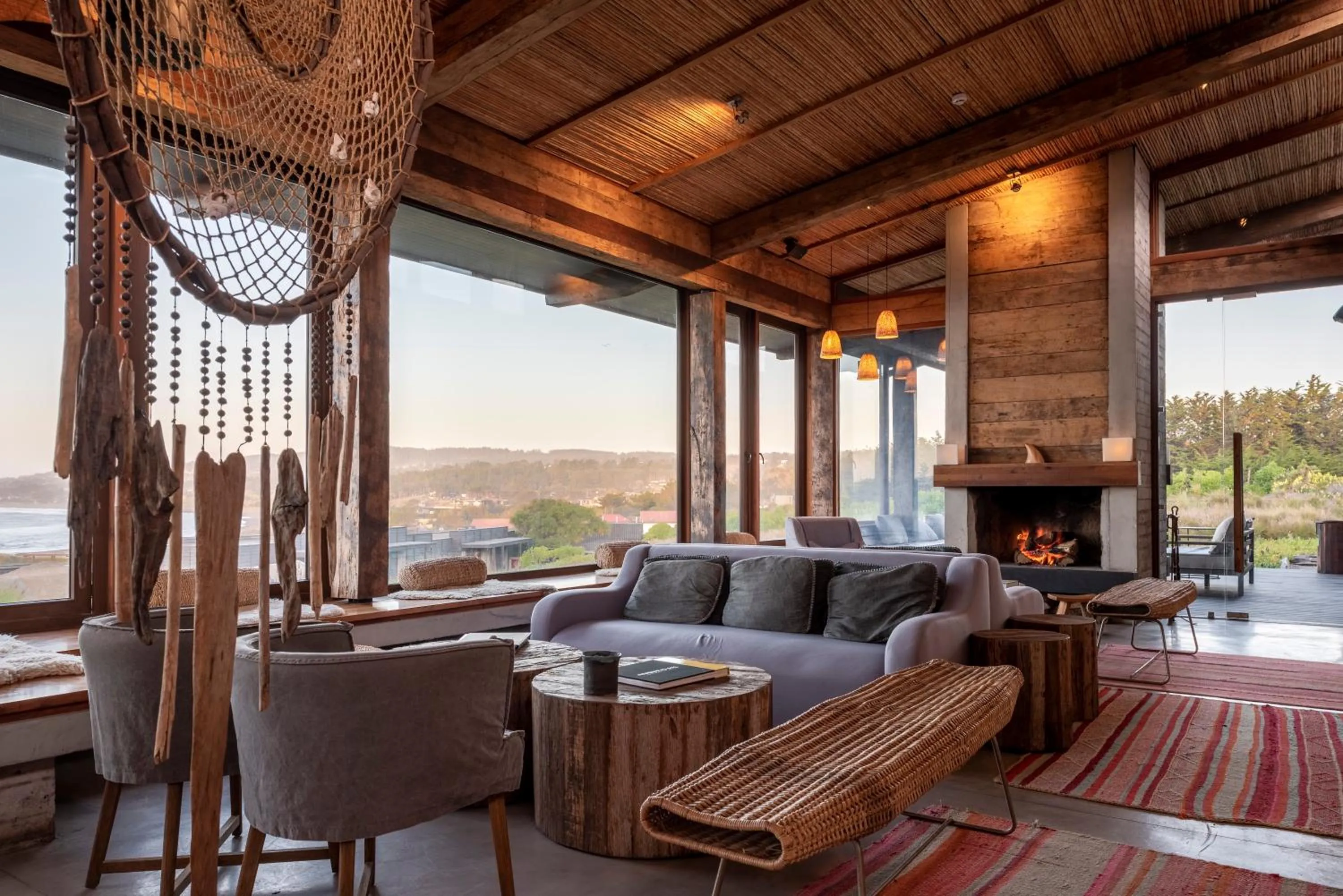 Seating area in Hotel Alaia