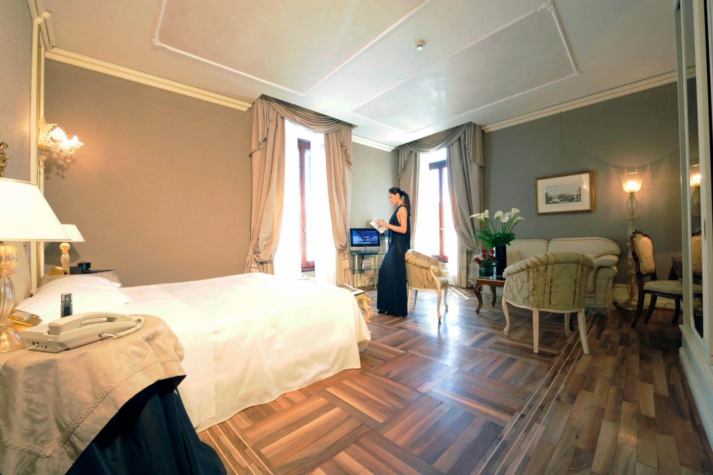 Bed in Ca' Sagredo Hotel