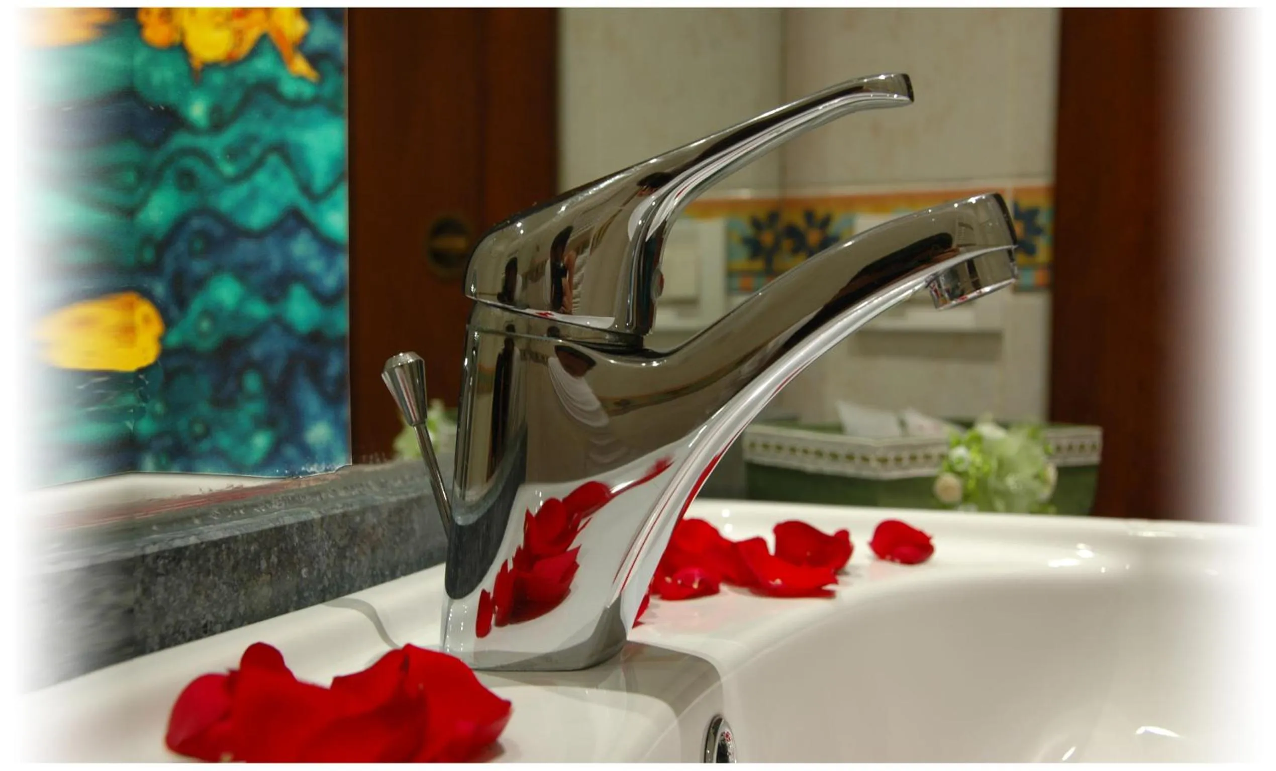 Bathroom in Gaia's Room B&B