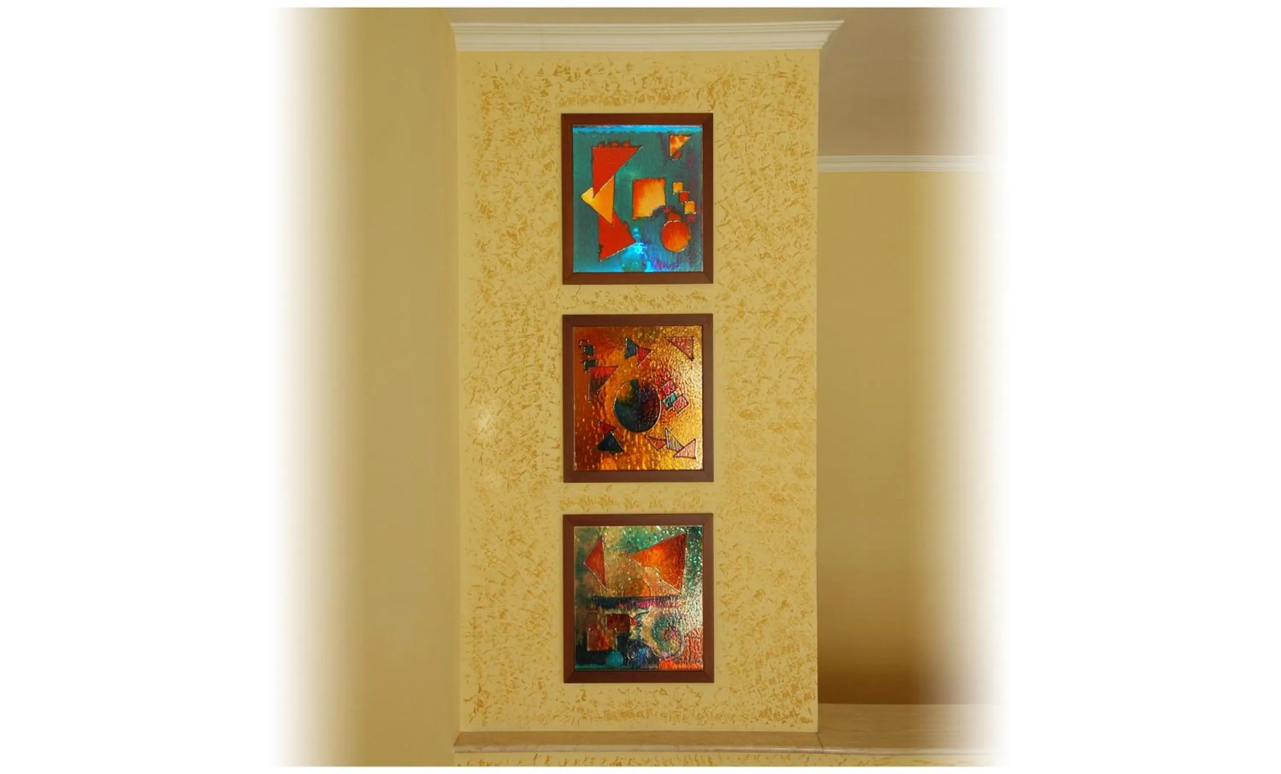 Decorative detail in Gaia's Room B&B