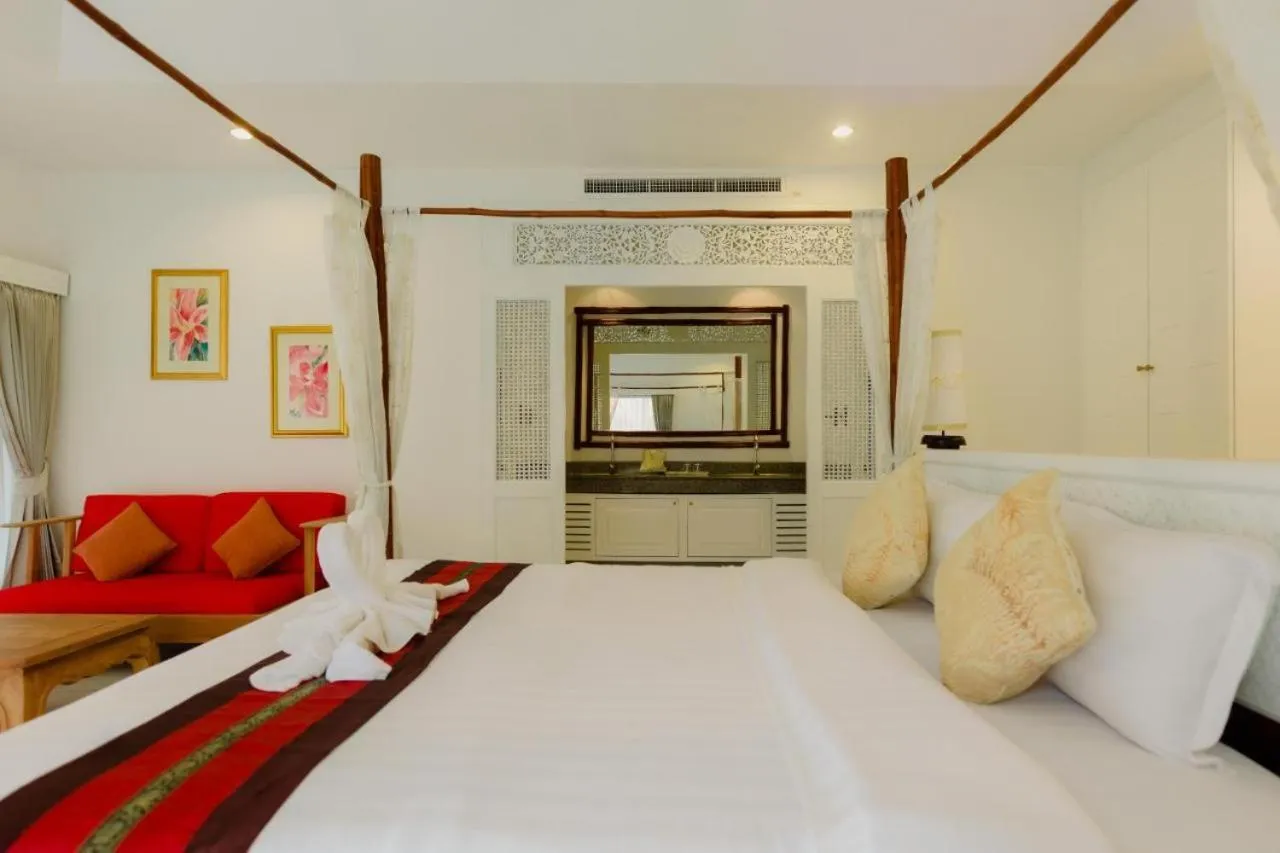 Bed in Villa Raya Resort Private Pool Villas