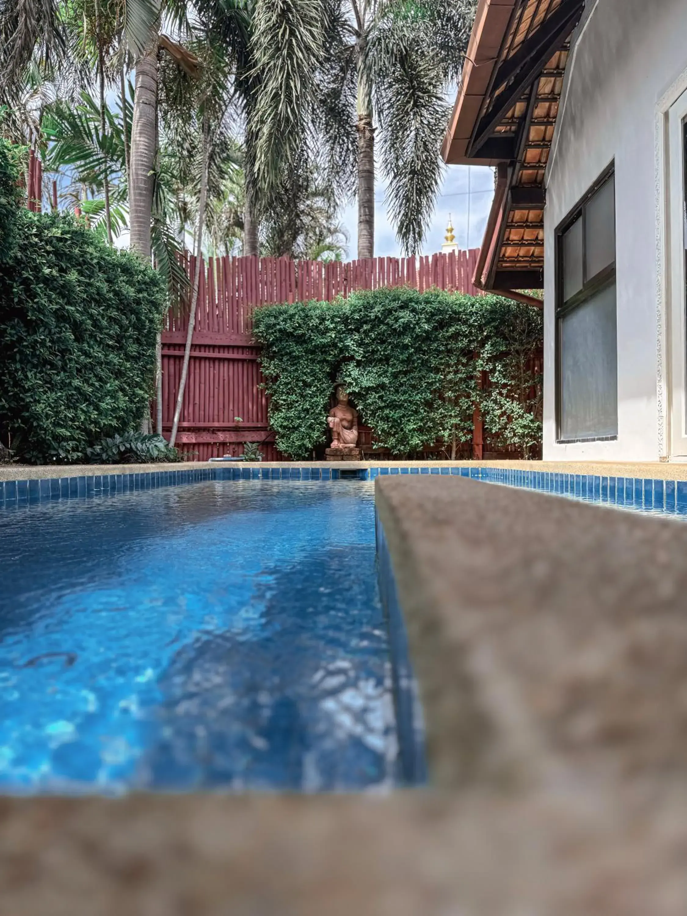 Pool view in Villa Raya Resort Private Pool Villas Pool view in Villa Raya Resort Private Pool Villas