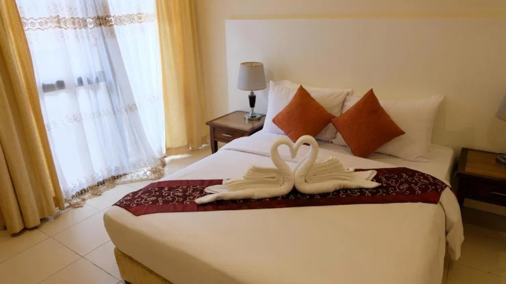 Bed in Villa Raya Resort Private Pool Villas