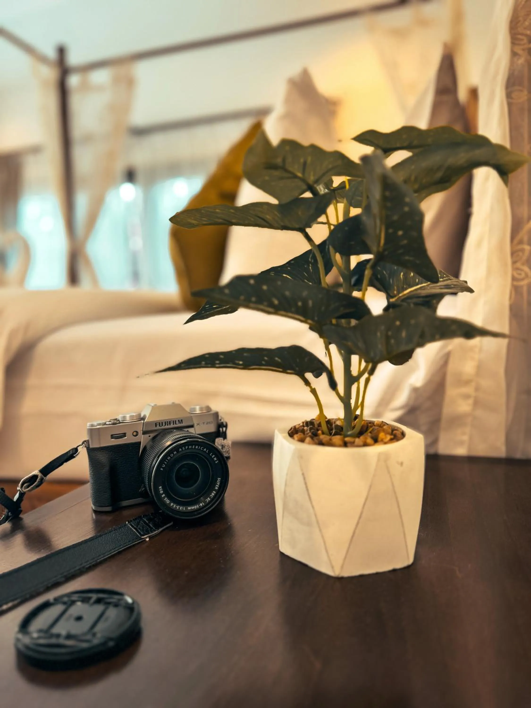 Bed in Villa Raya Resort Private Pool Villas