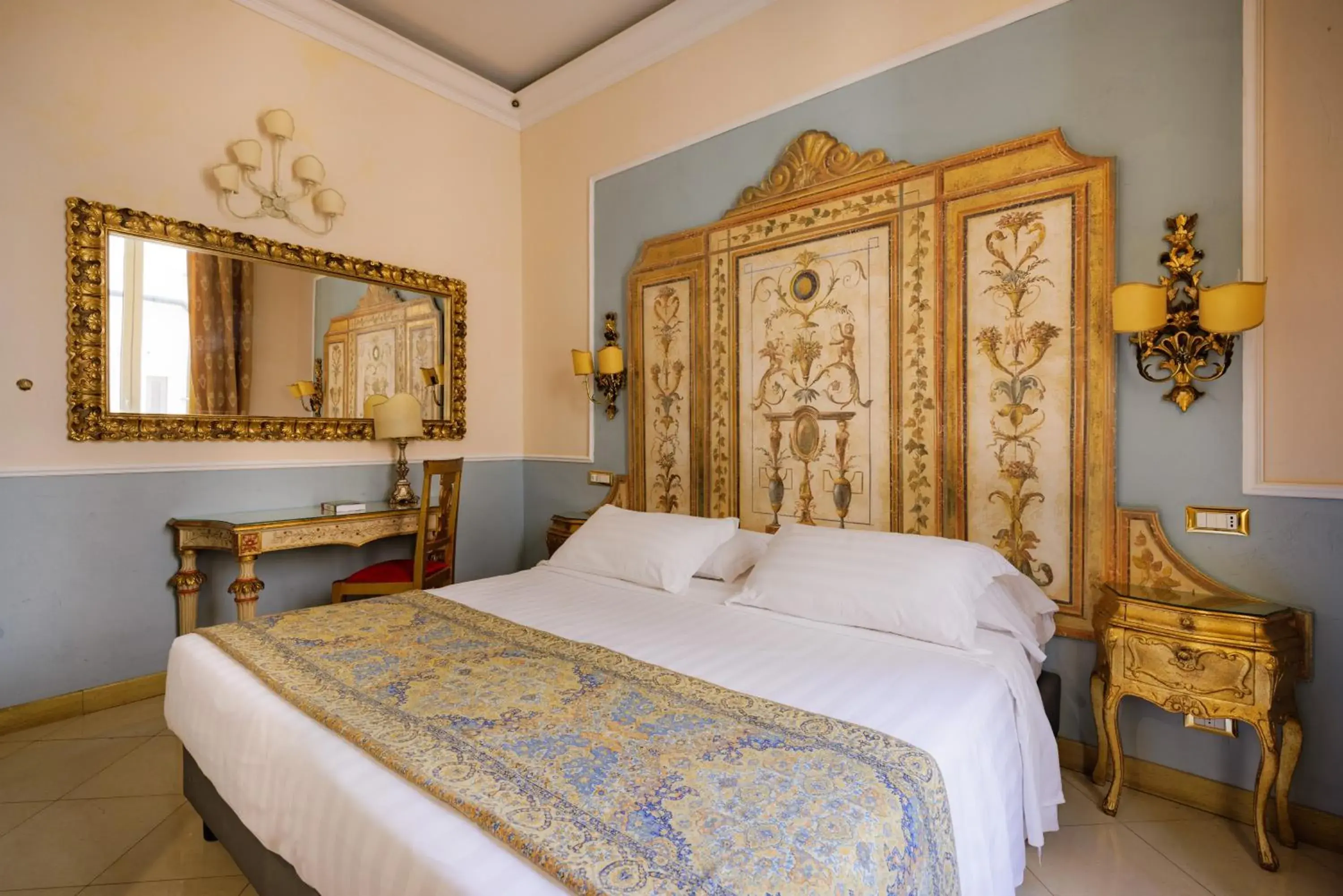 Bedroom, Bed in Romanico Palace Luxury Hotel & SPA Bedroom, Bed in Romanico Palace Luxury Hotel & SPA