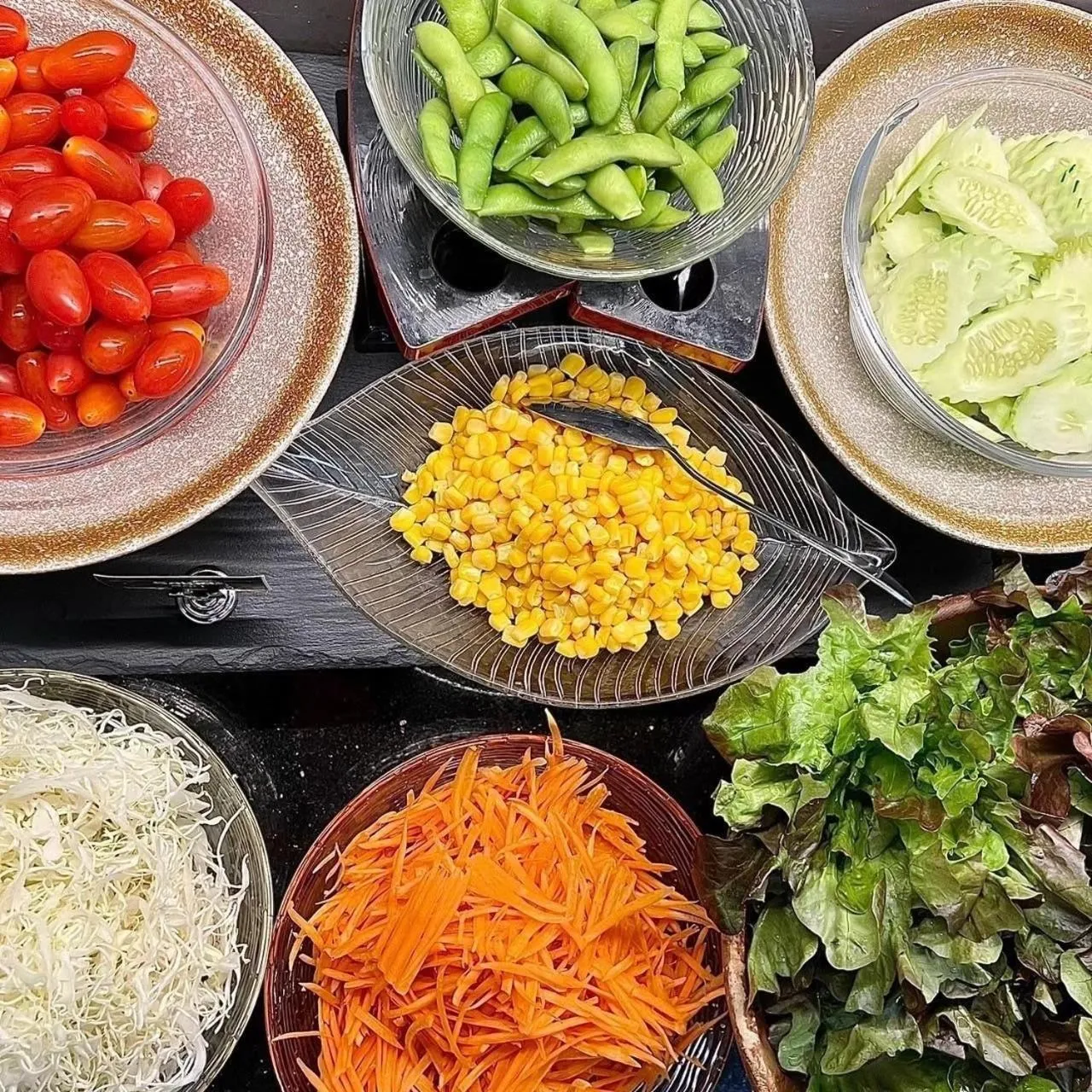 Buffet breakfast in 12 The Residence Hotel at Don Mueang Airport