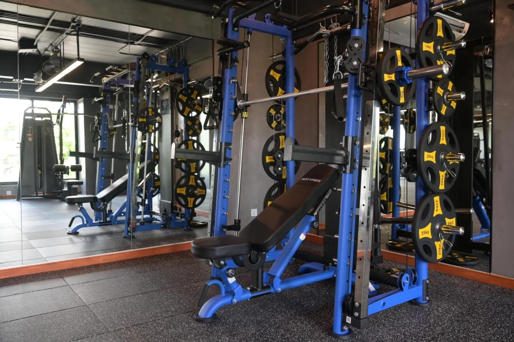 Fitness centre/facilities in 12 The Residence Hotel at Don Mueang Airport
