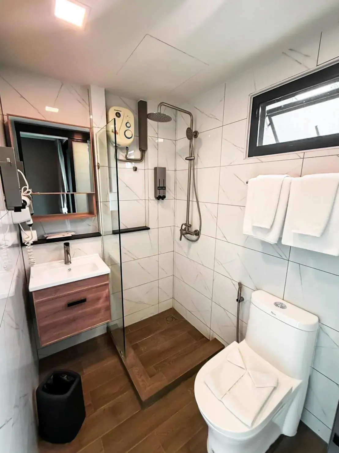 Bathroom in 12 The Residence Hotel at Don Mueang Airport Bathroom in 12 The Residence Hotel at Don Mueang Airport