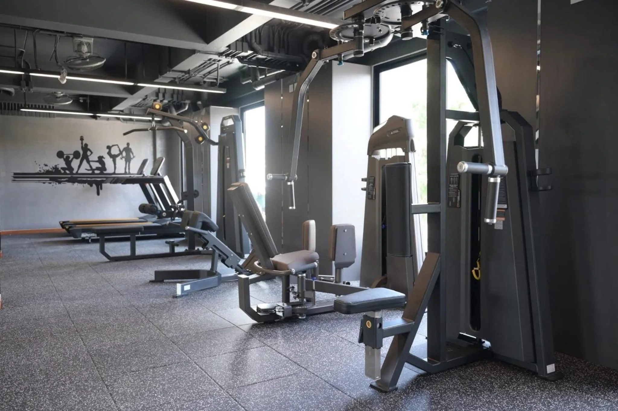 Fitness centre/facilities in 12 The Residence Hotel at Don Mueang Airport