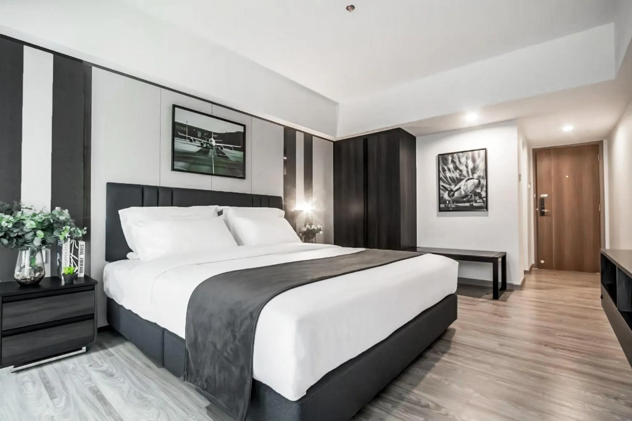 Photo of the whole room, Bed in 12 The Residence Hotel at Don Mueang Airport