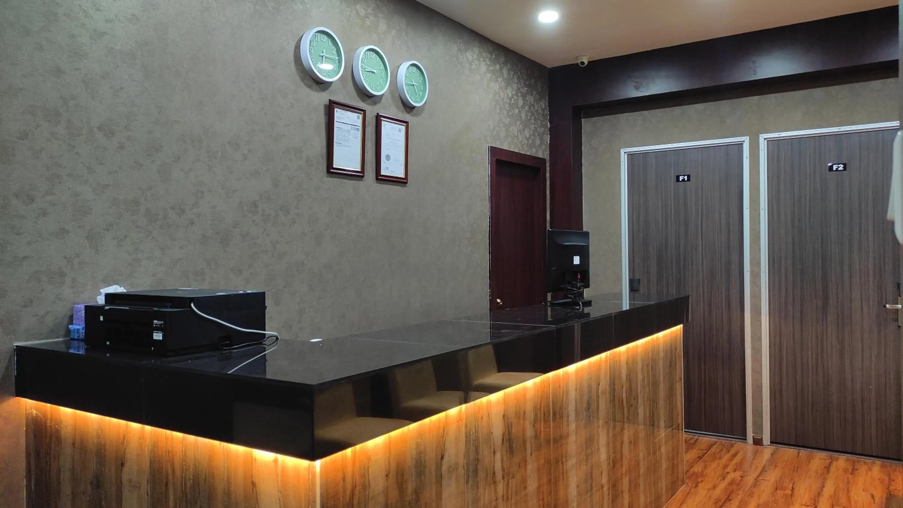 Lobby or reception in Hotel Maritime