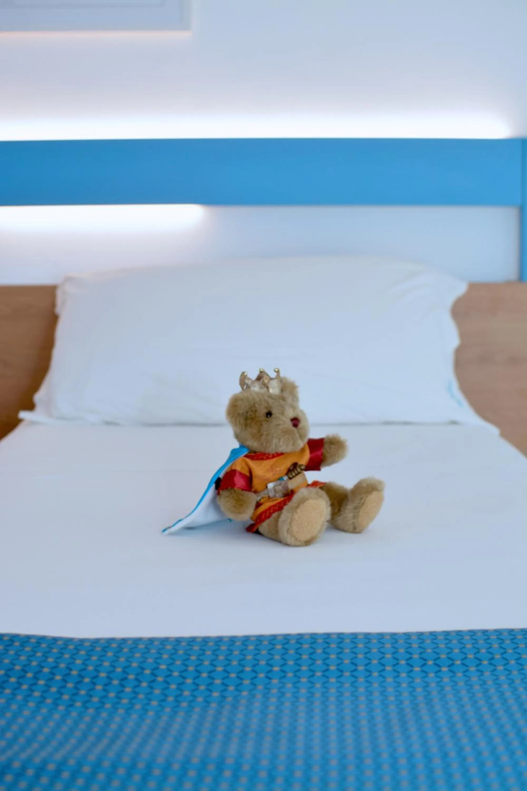 Bed in Hotel Miramare