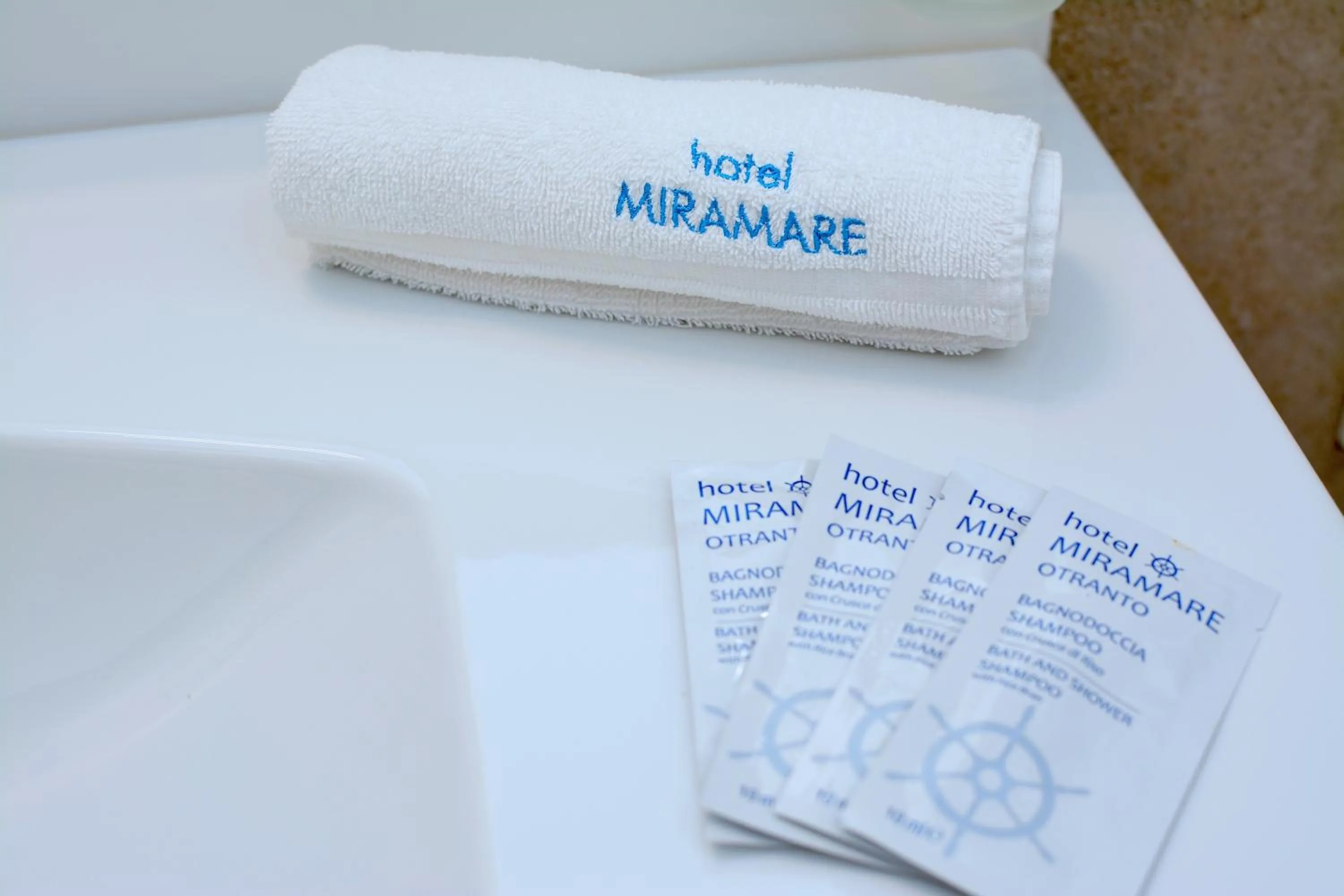 towels in Hotel Miramare