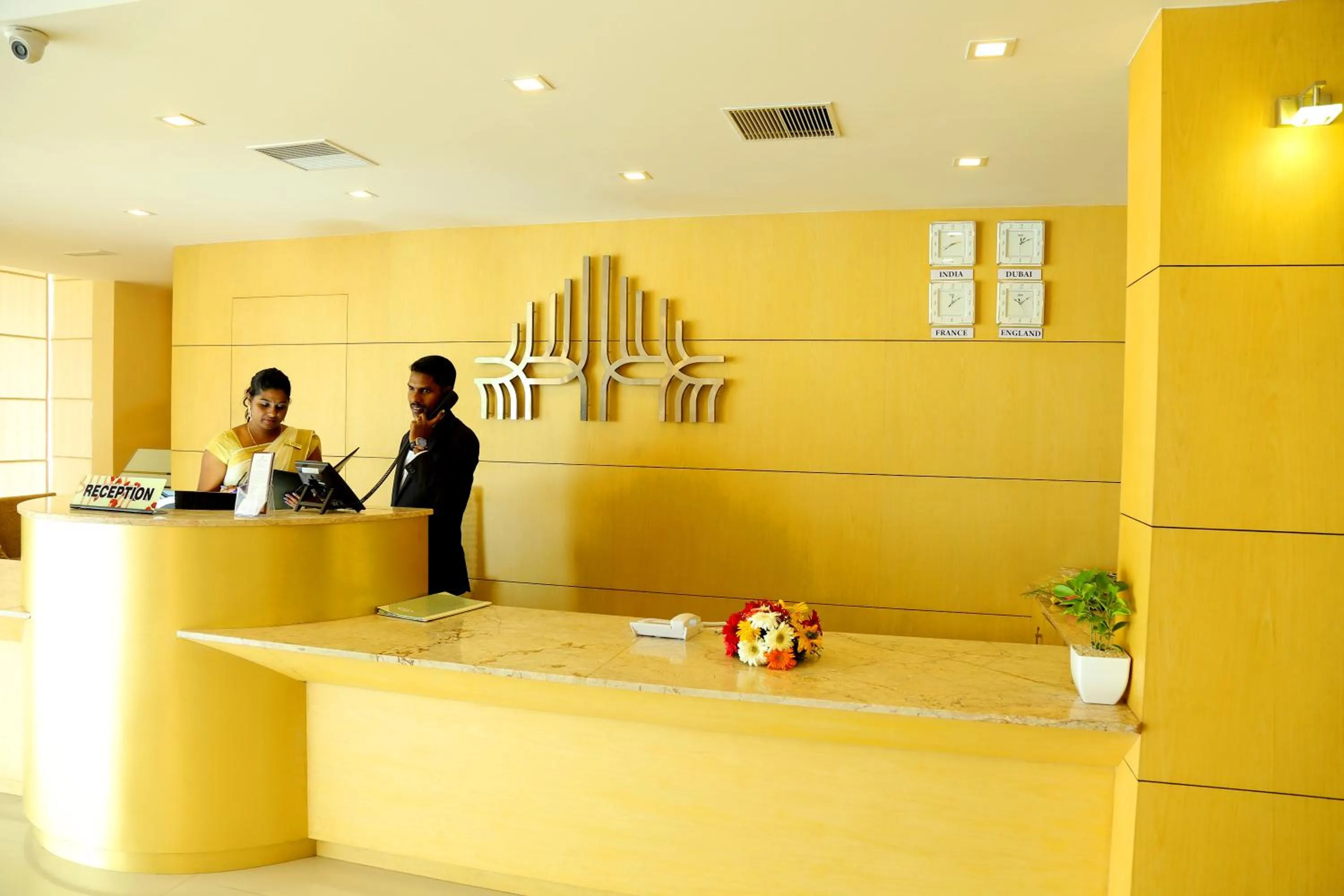 Lobby or reception in Hotel Hillway Park