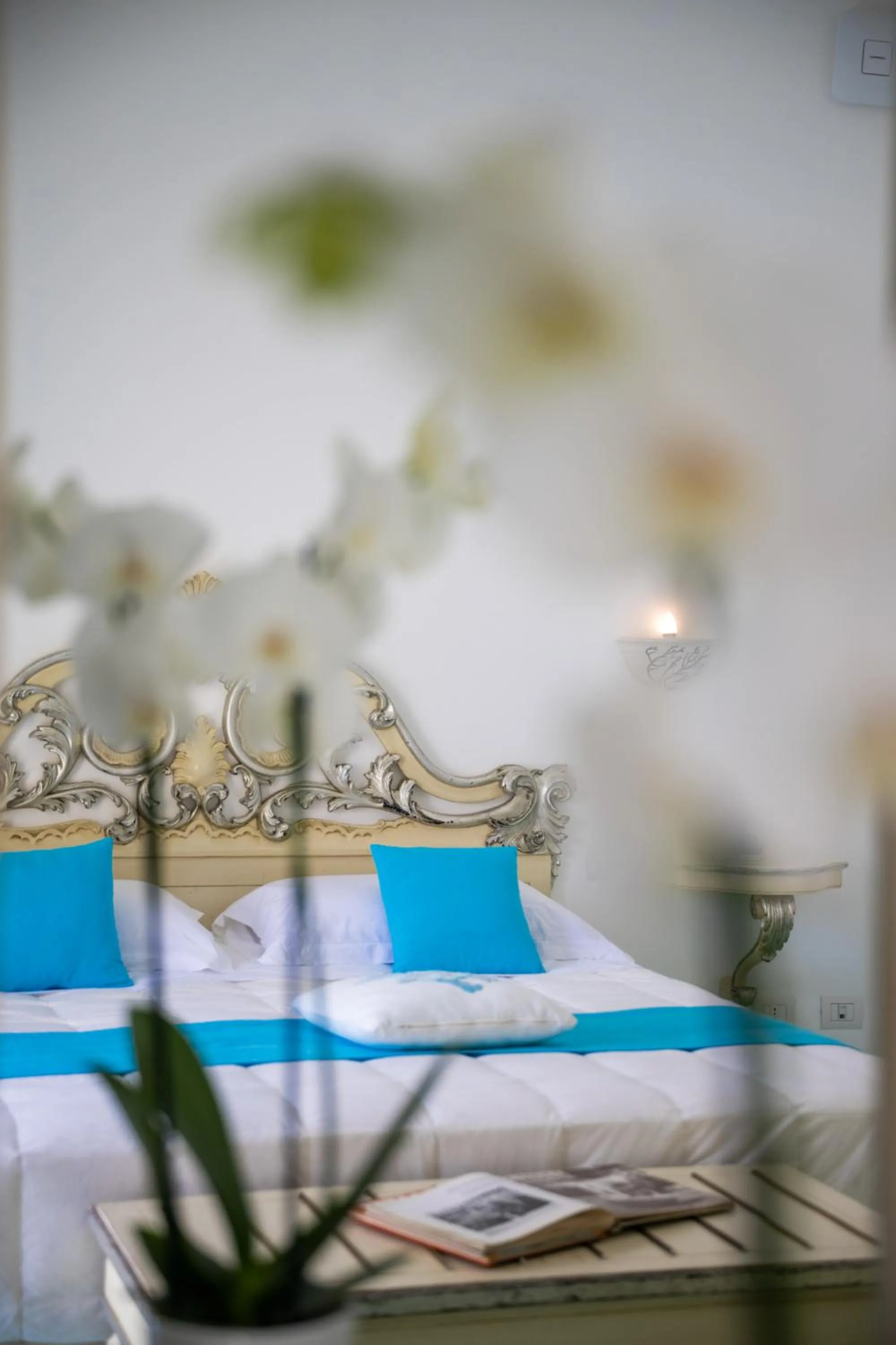 Bed in Hotel Royal Prisco