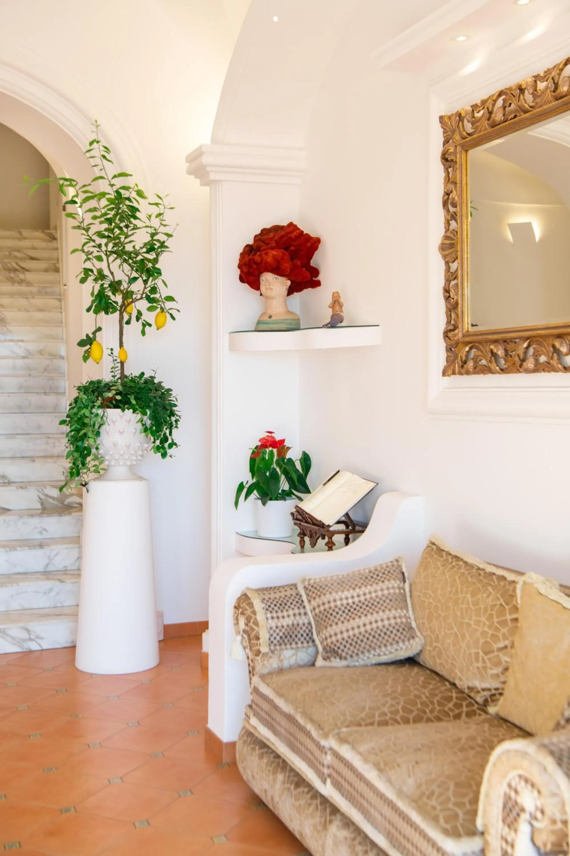 Lobby or reception in Hotel Royal Prisco