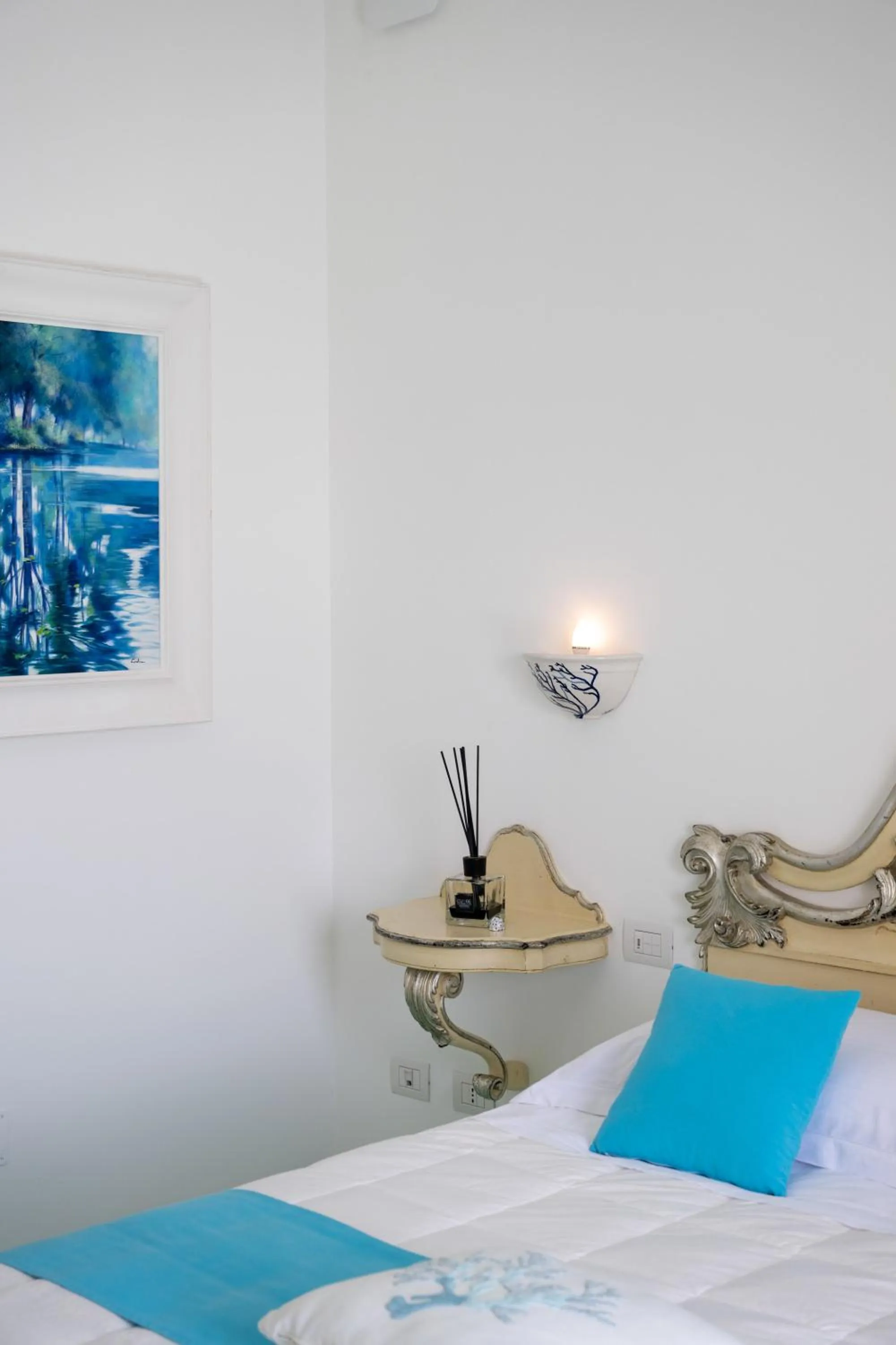 hair dresser, Bed in Hotel Royal Prisco