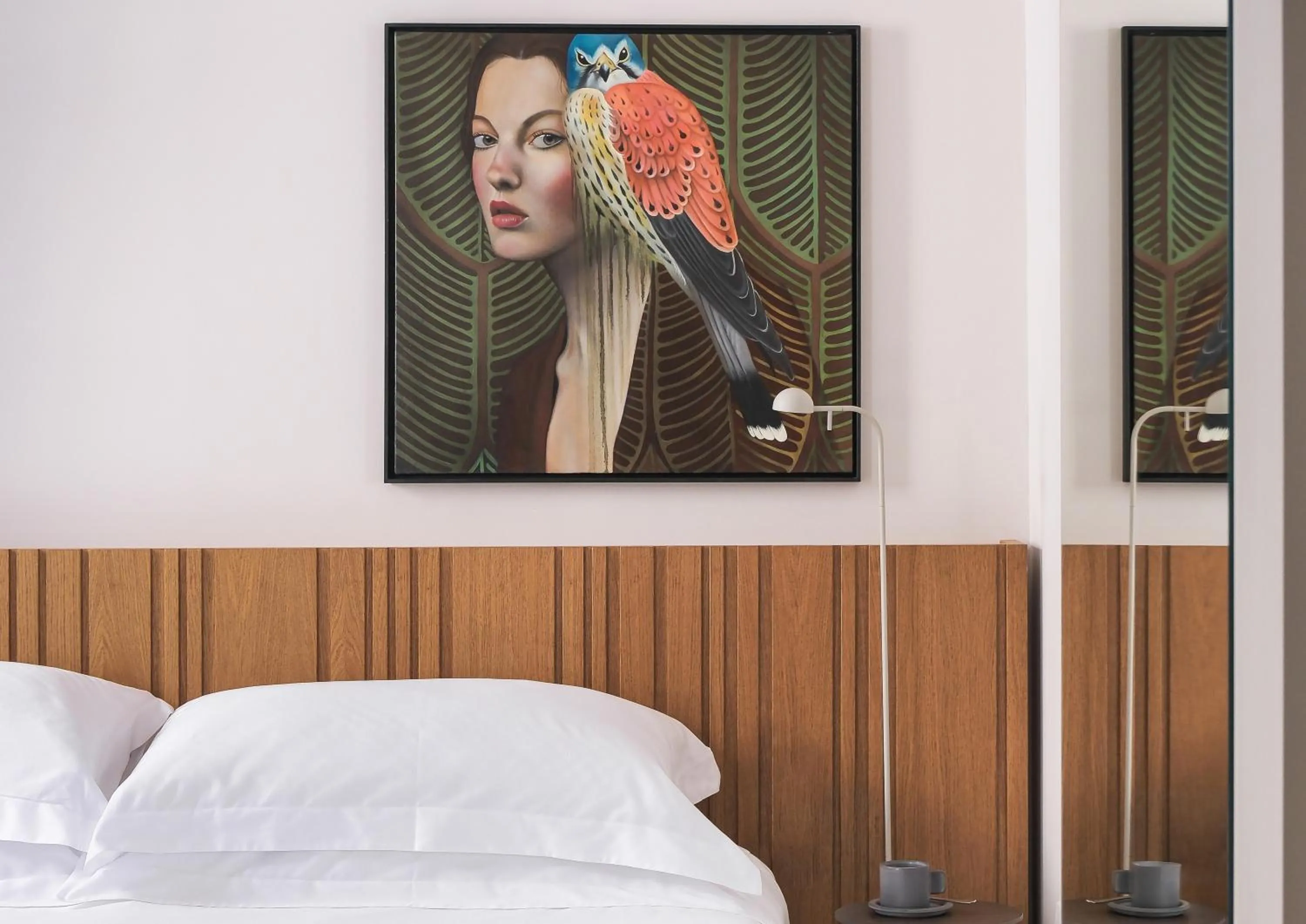 Bed in Taodomus Boutique Hotel