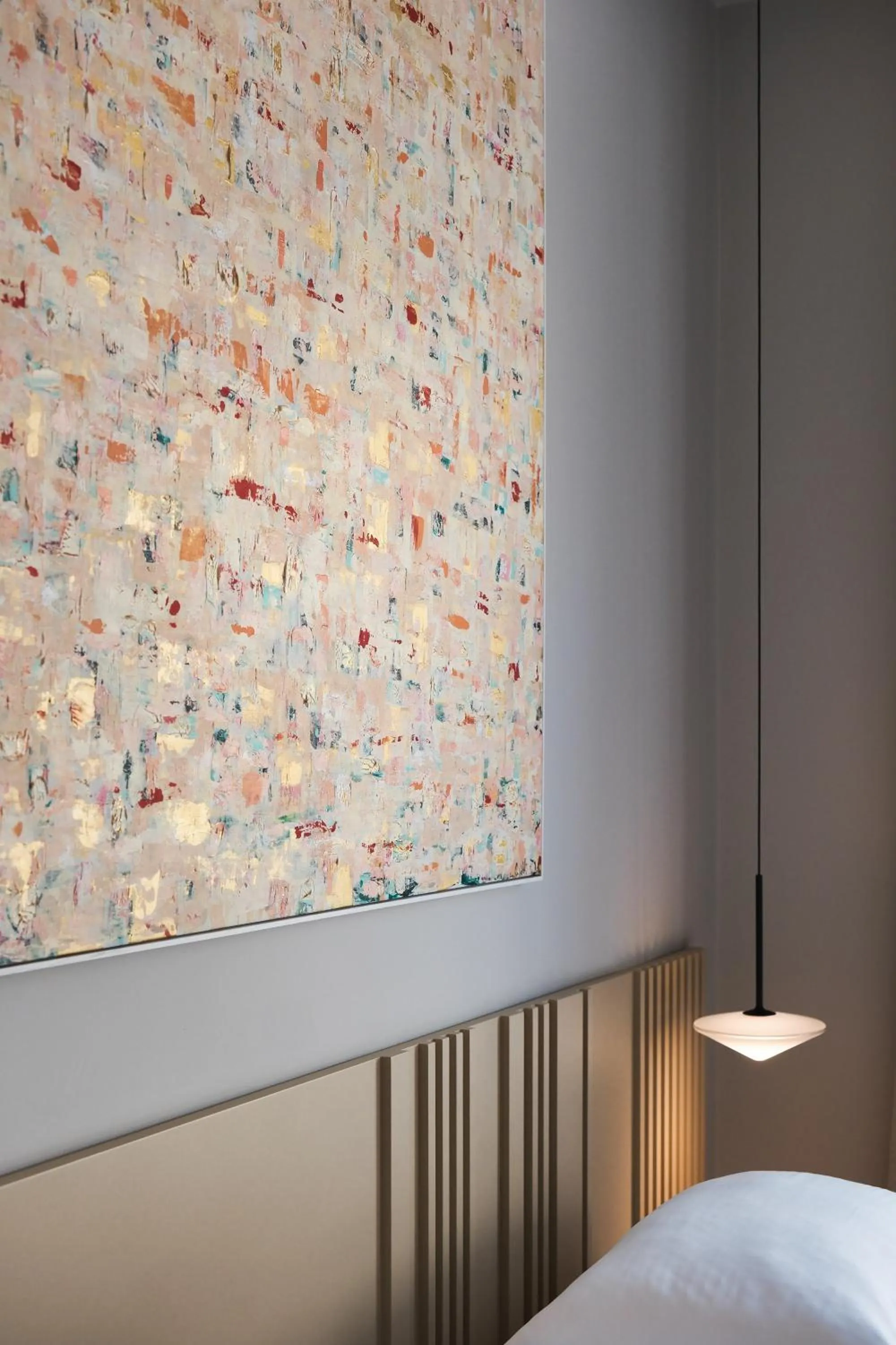 Bed in Taodomus Boutique Hotel