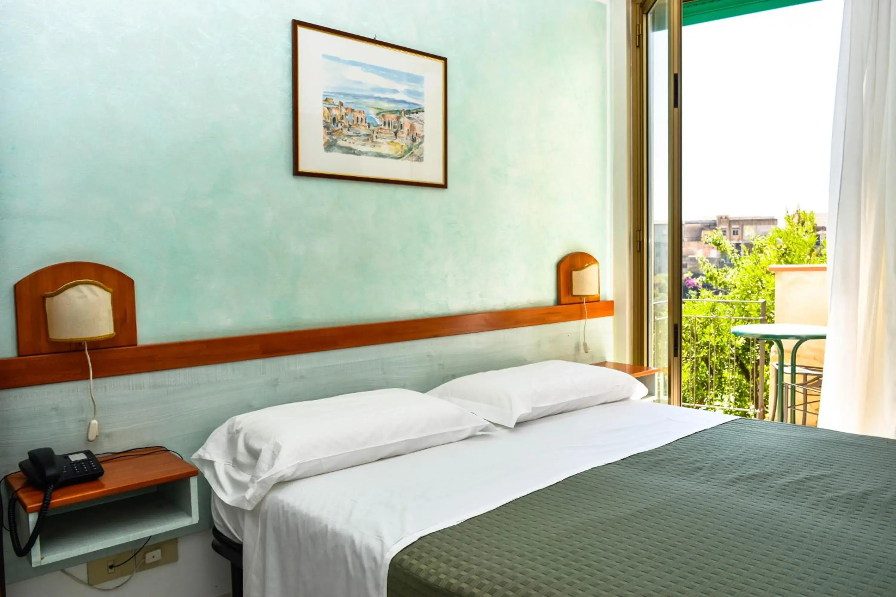 Bed in Hotel Condor