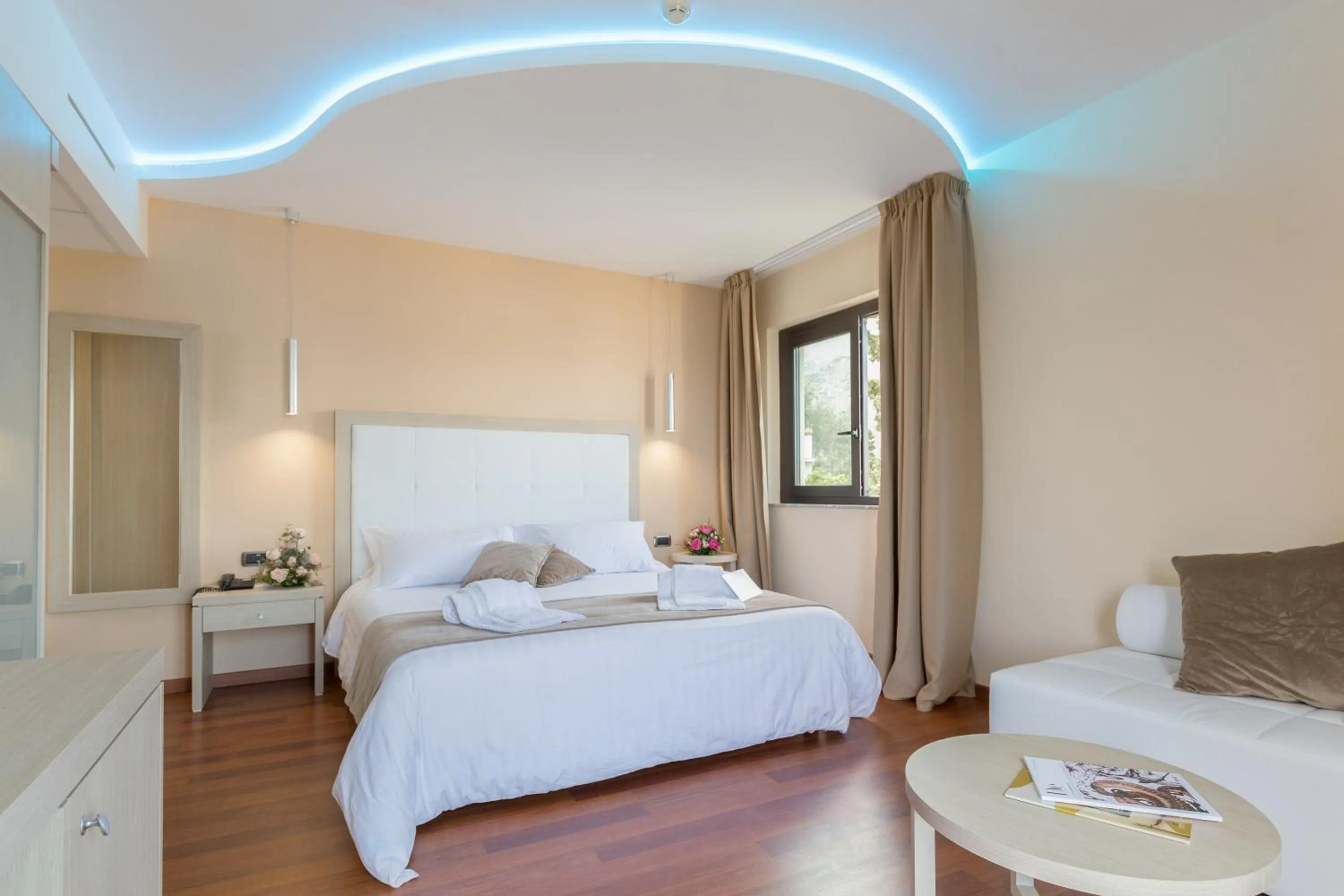 Bed in Hotel Villa Esperia