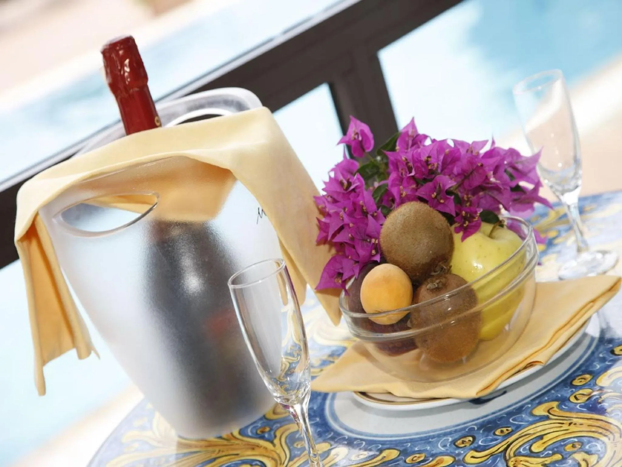 Decorative detail in Hotel Villa Esperia