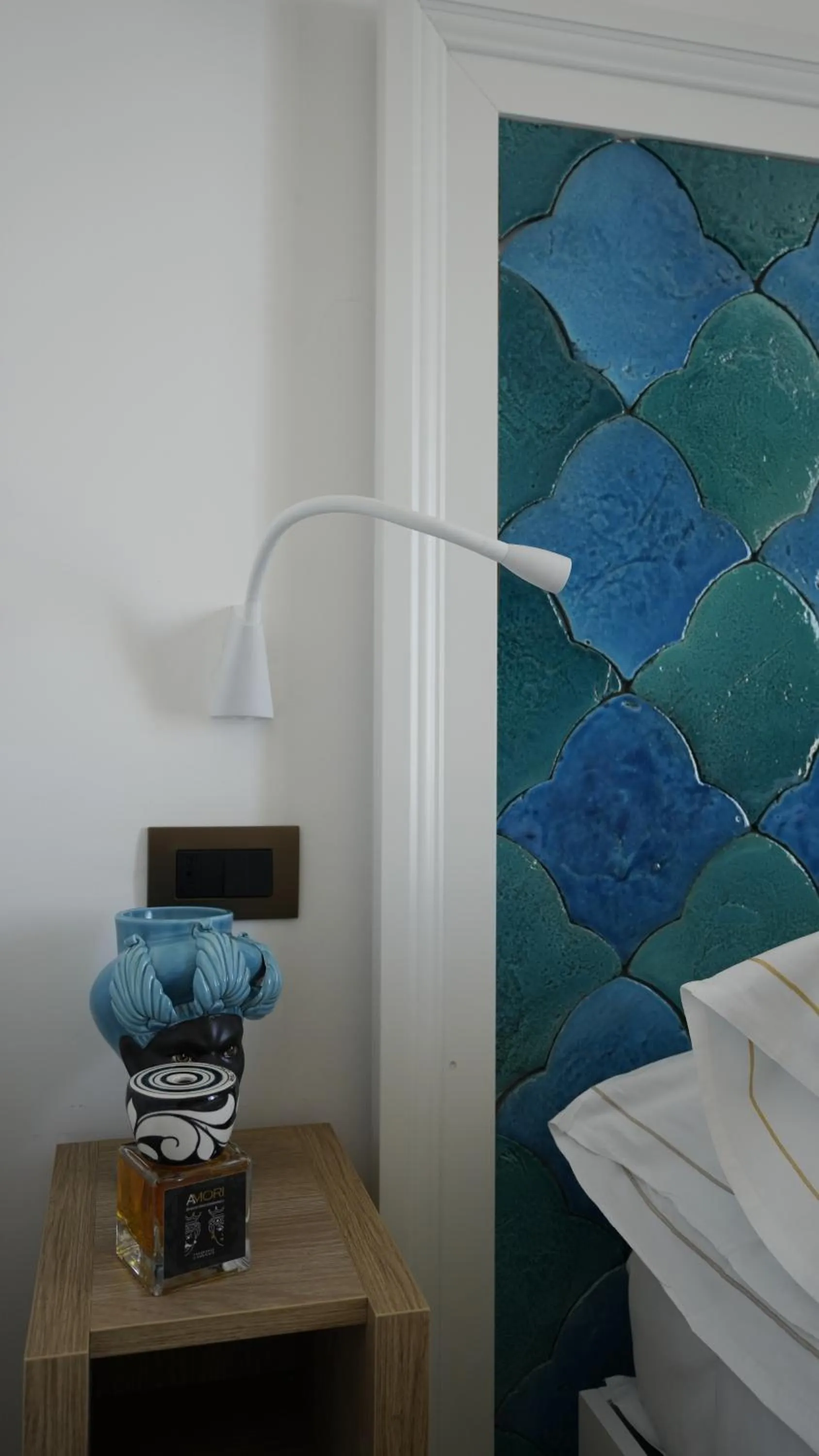 Decorative detail in Splendid Hotel Taormina