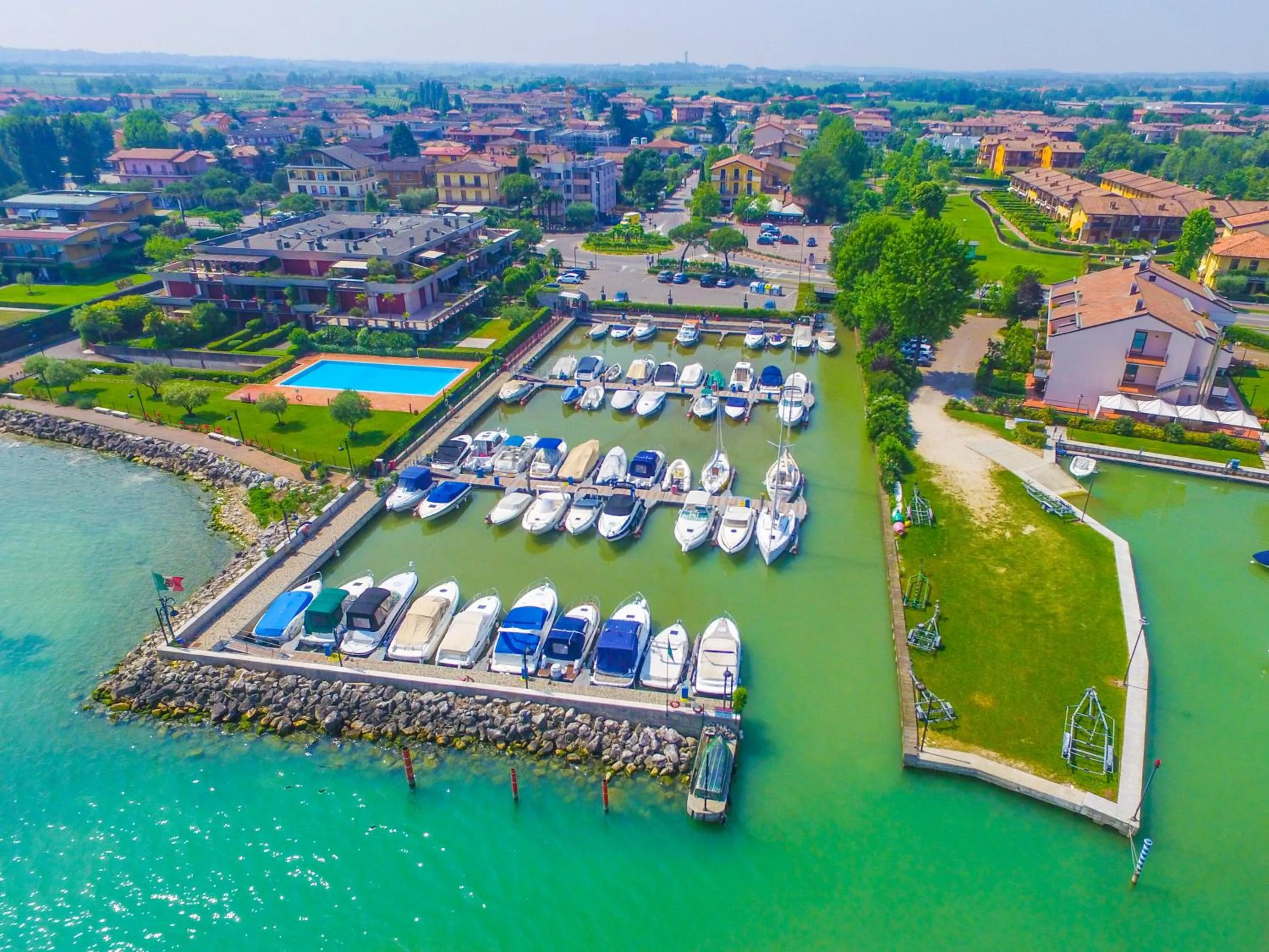 Bird's eye view in Hotel Riel