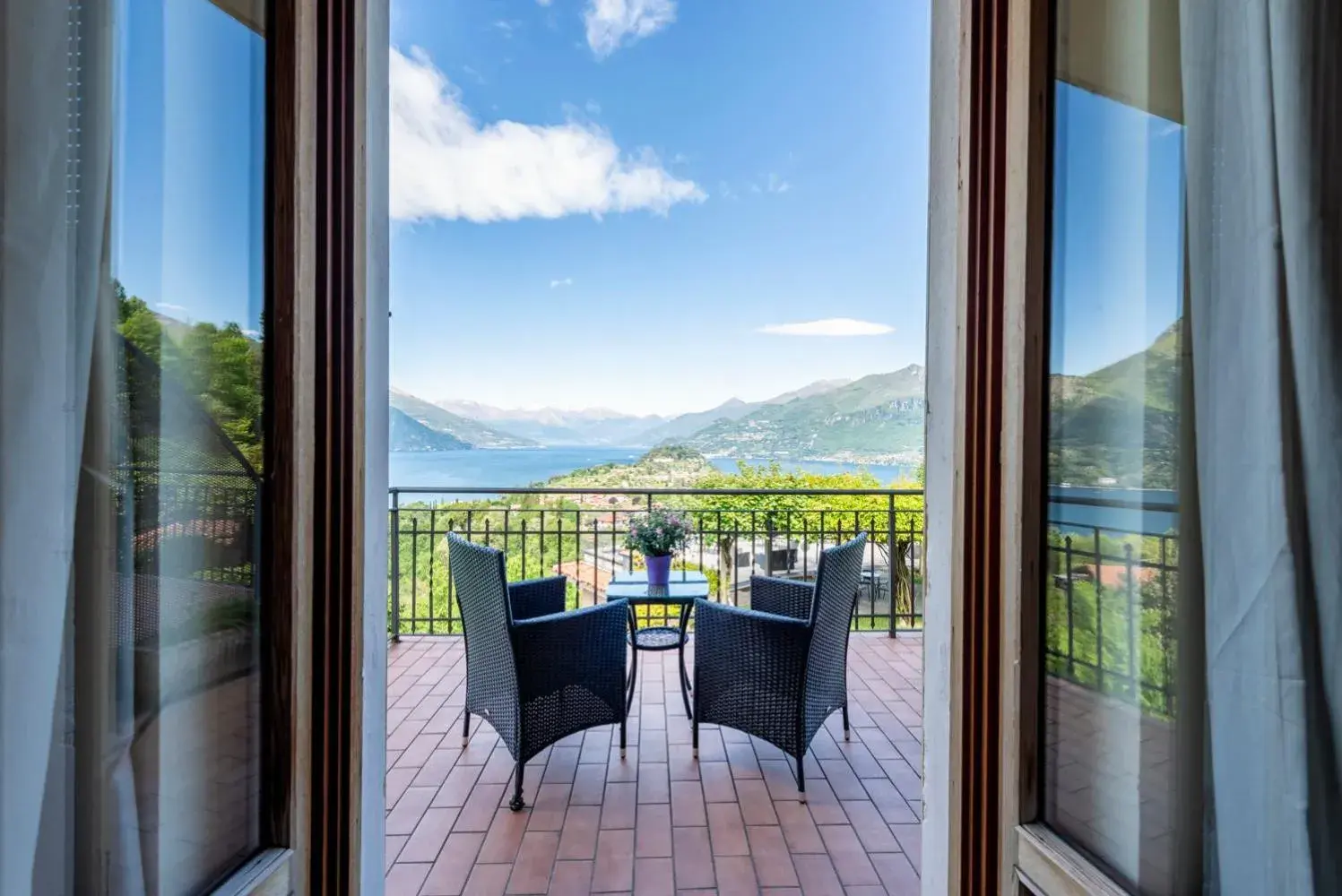 Bed in Hotel Il Perlo Bed in Hotel Il Perlo