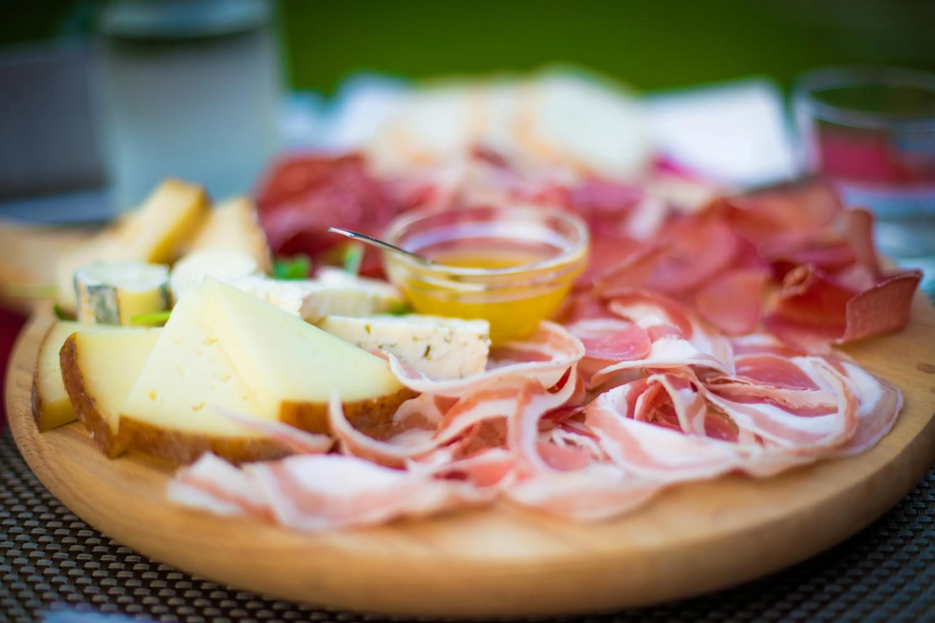 Food and drinks in Hotel Il Perlo