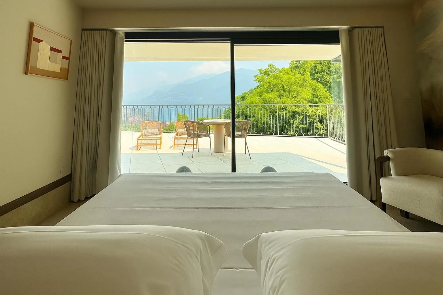 Bed in Hotel Il Perlo