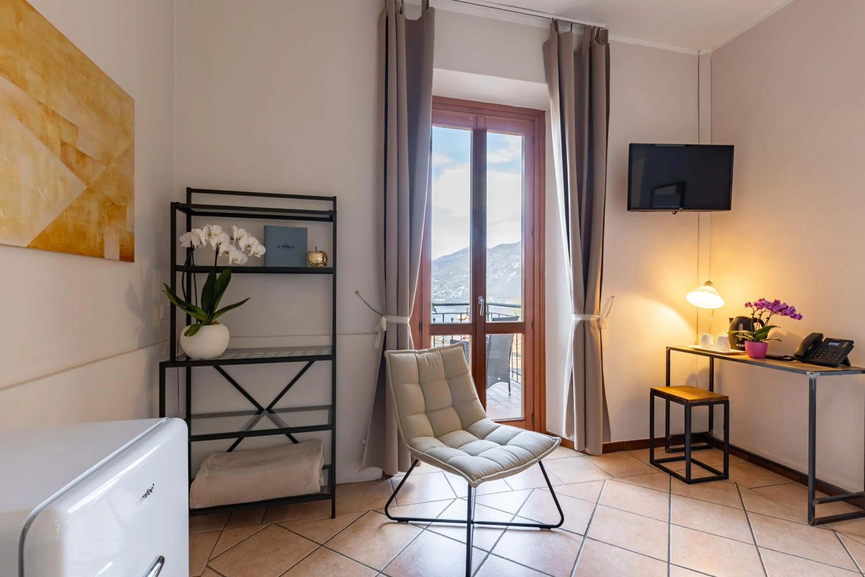 Bed in Hotel Il Perlo