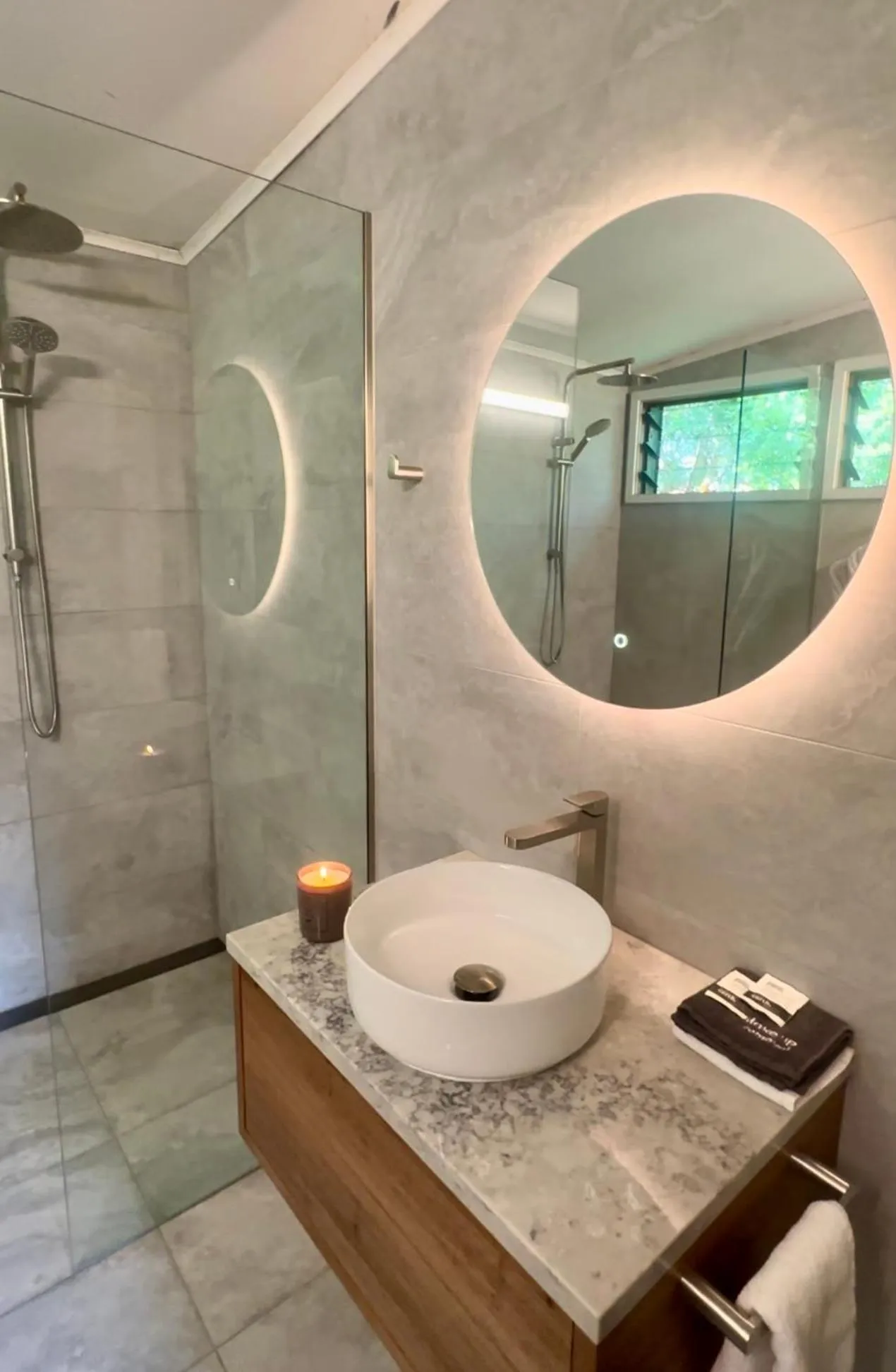Bathroom in Whispering Valley Cottage Retreat