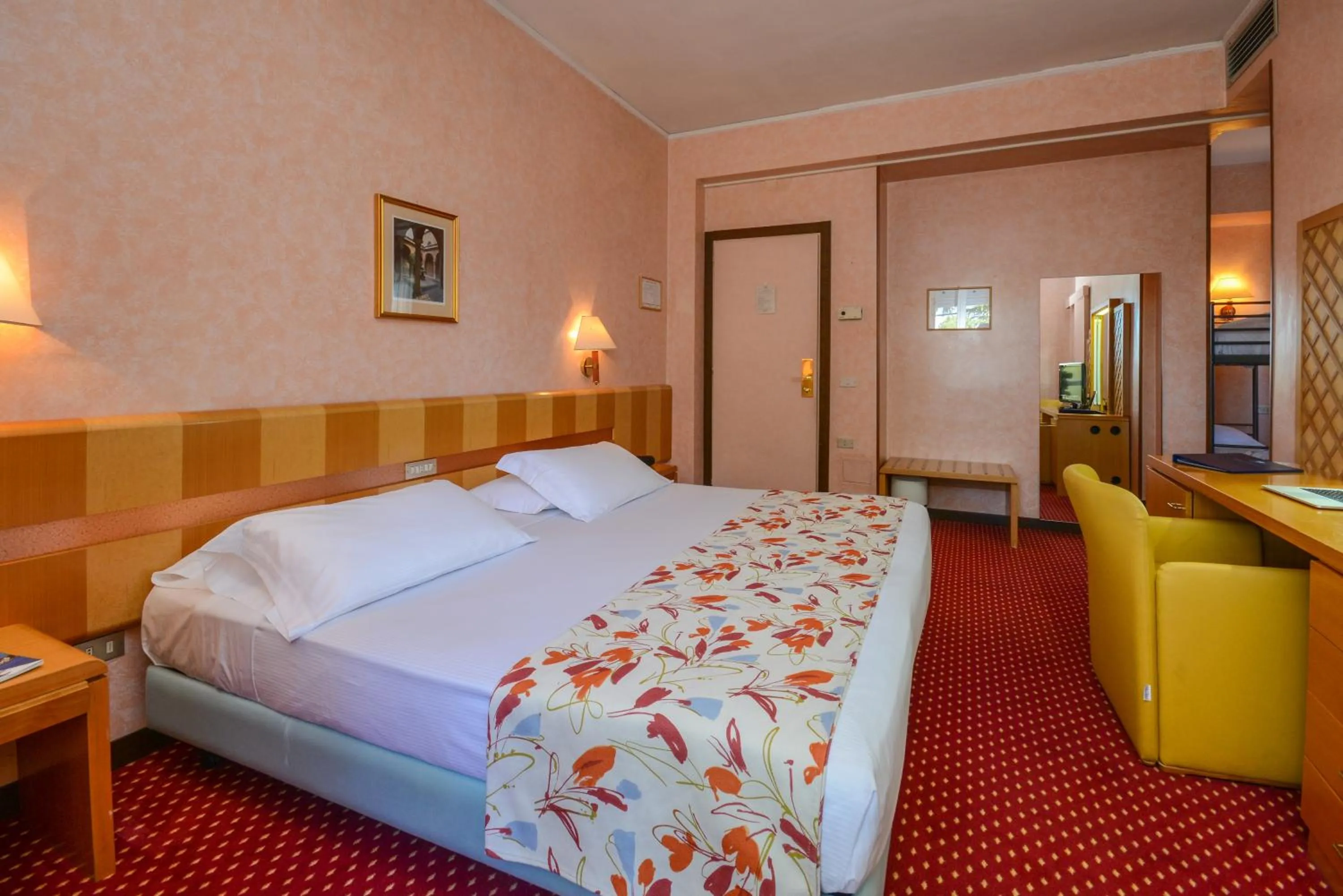 Bedroom, Bed in Hotel Oliveto