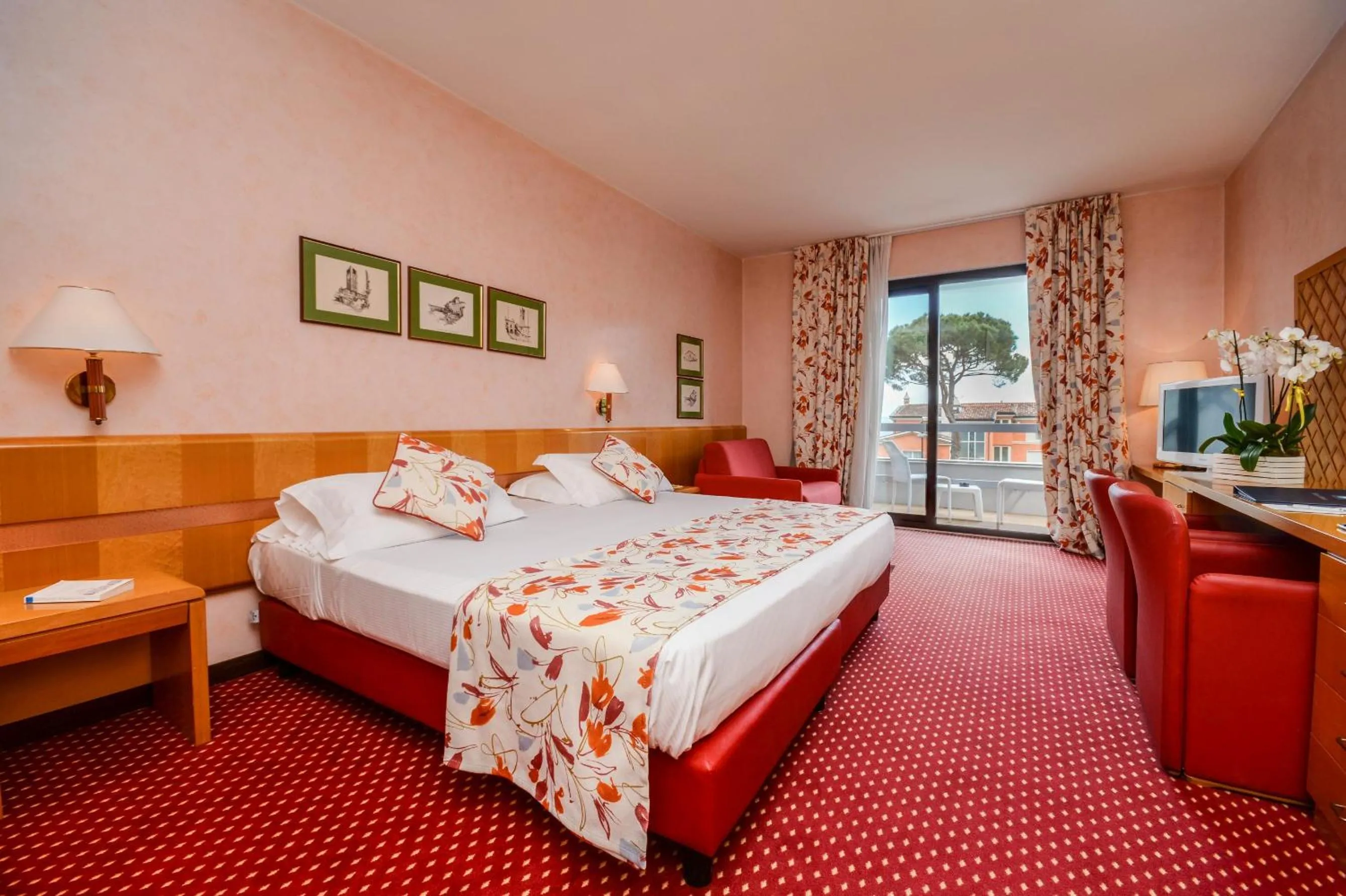 Bedroom, Bed in Hotel Oliveto