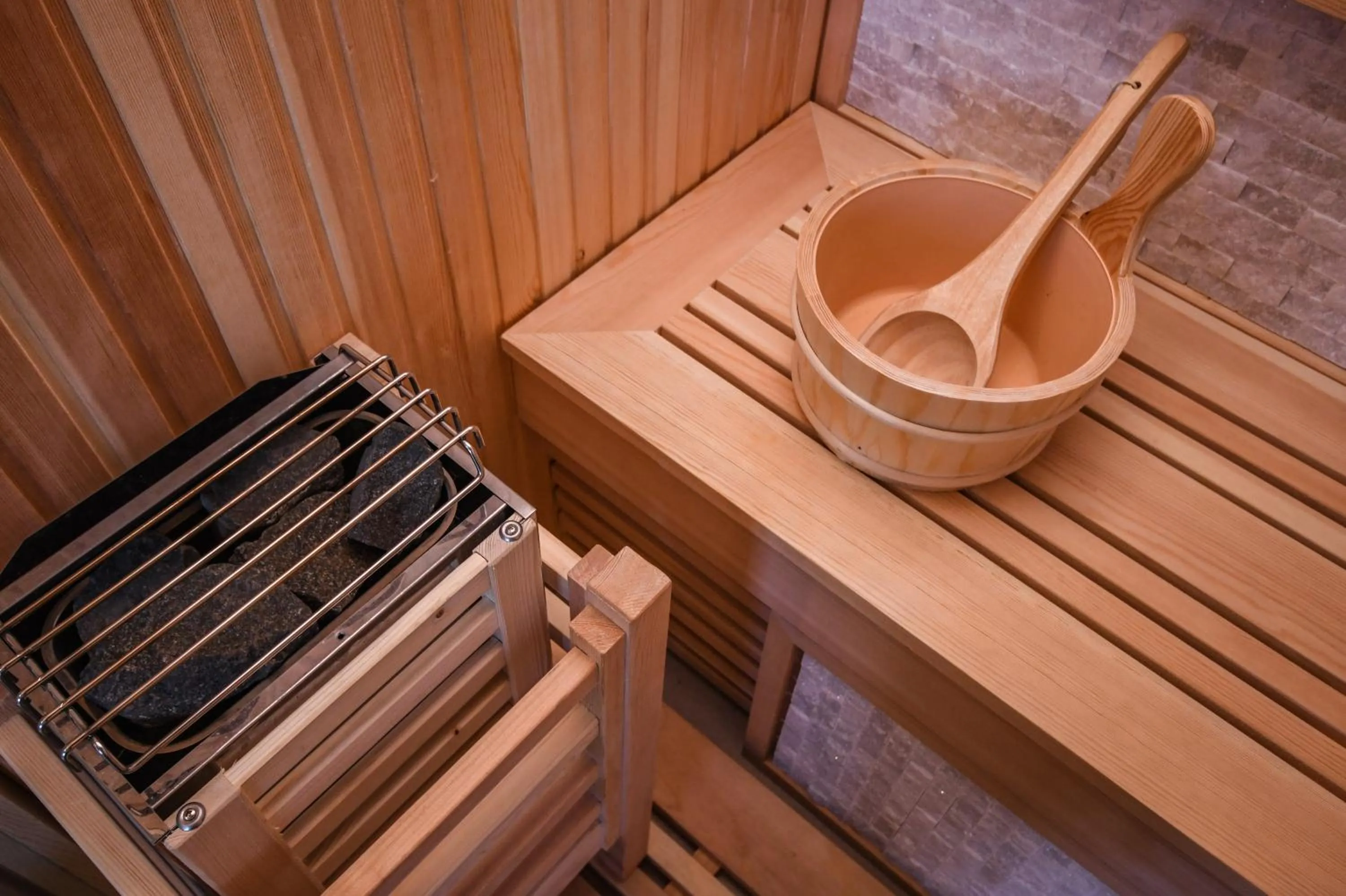 Sauna in Hotel Oliveto
